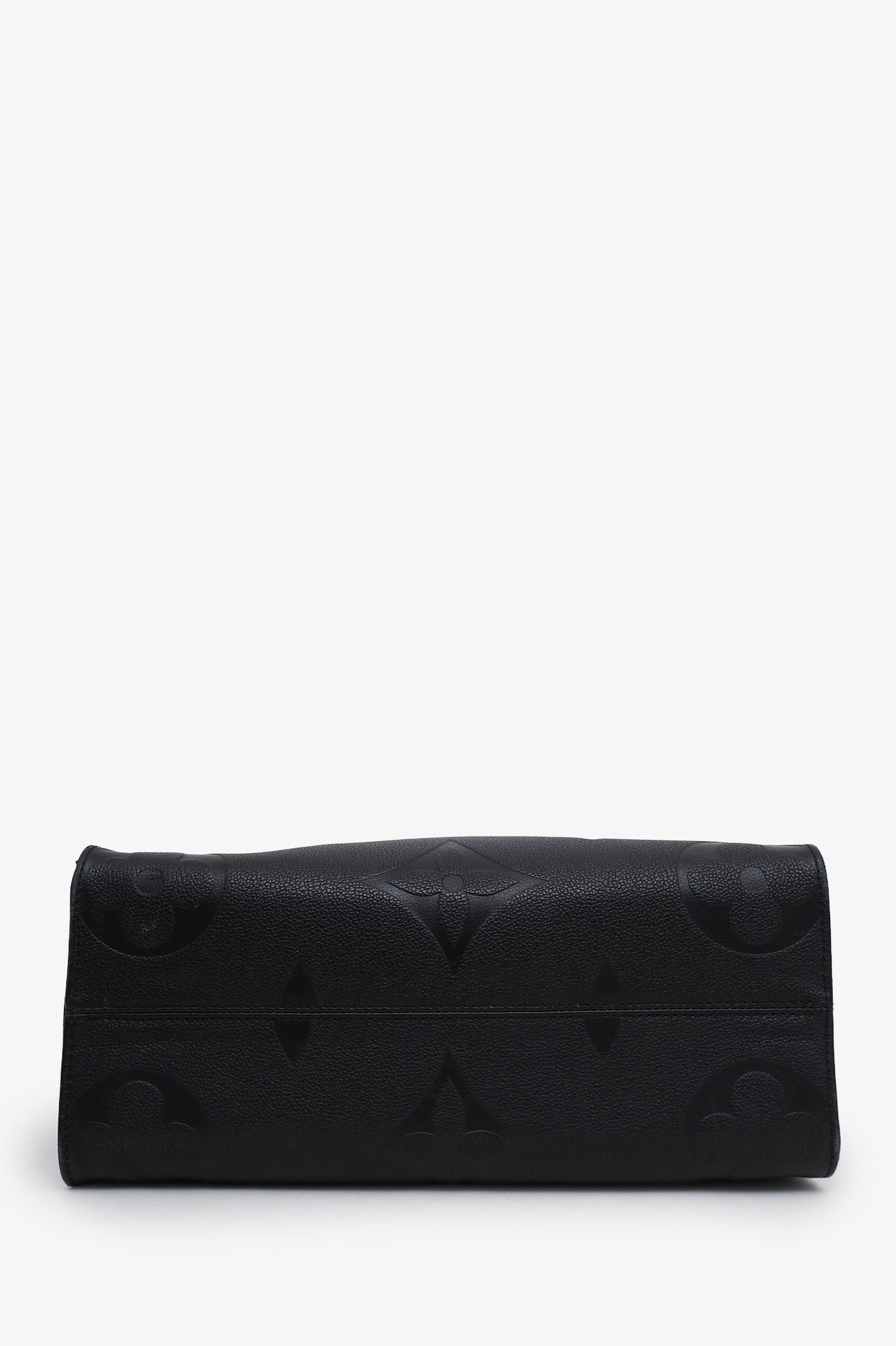 Louis Vuitton Black Monogram Empreinte Leather OnTheGo MM