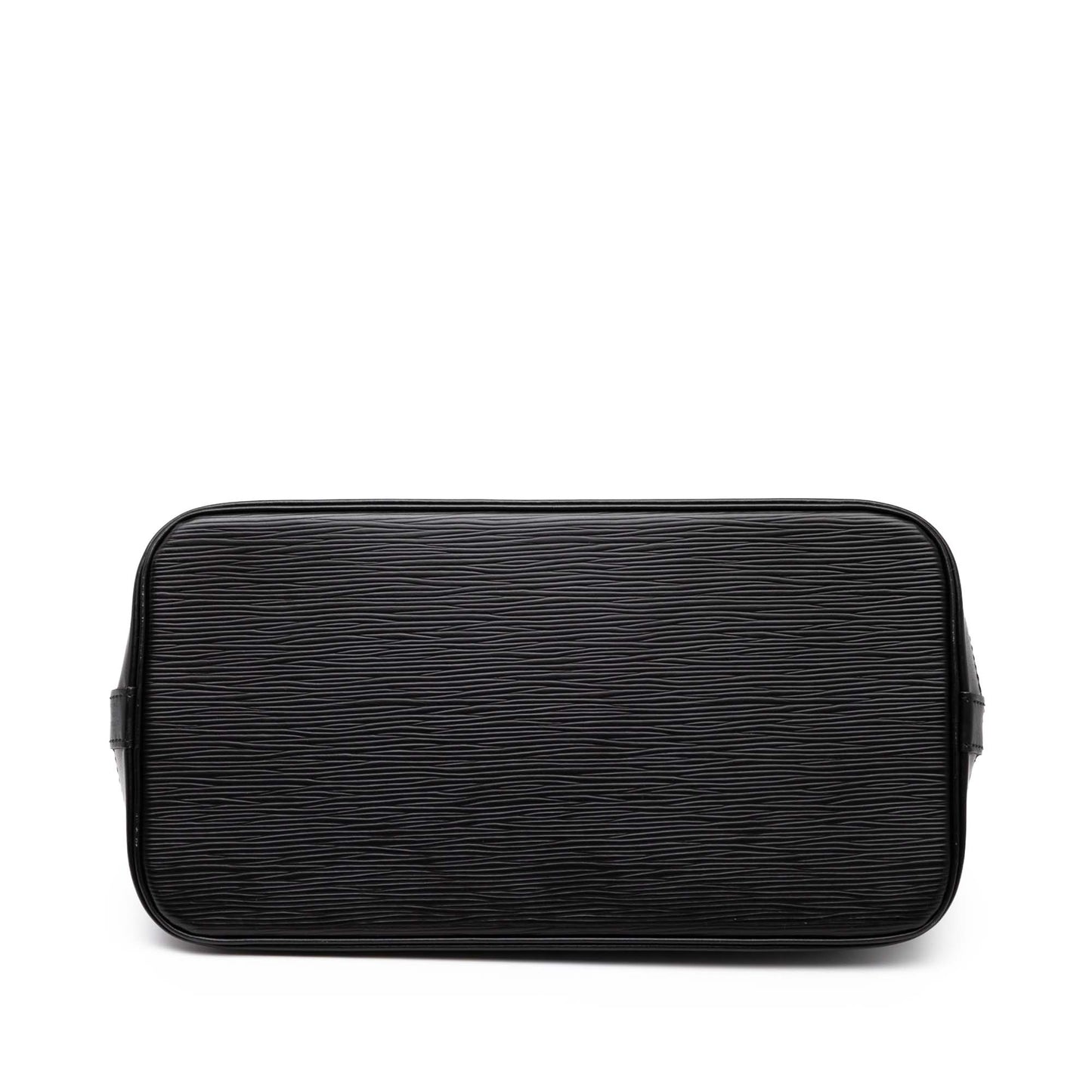 Black Louis Vuitton Epi Alma PM Handbag