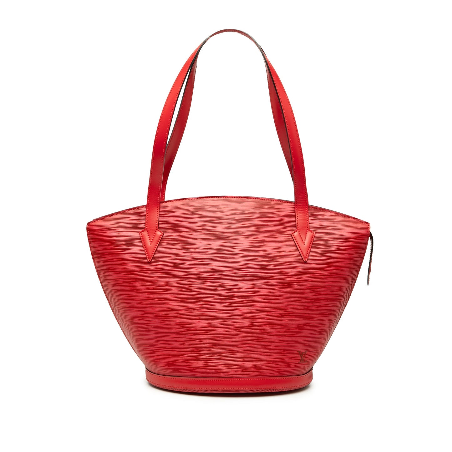 Red Louis Vuitton Epi Saint Jacques GM Long Strap Shoulder Bag