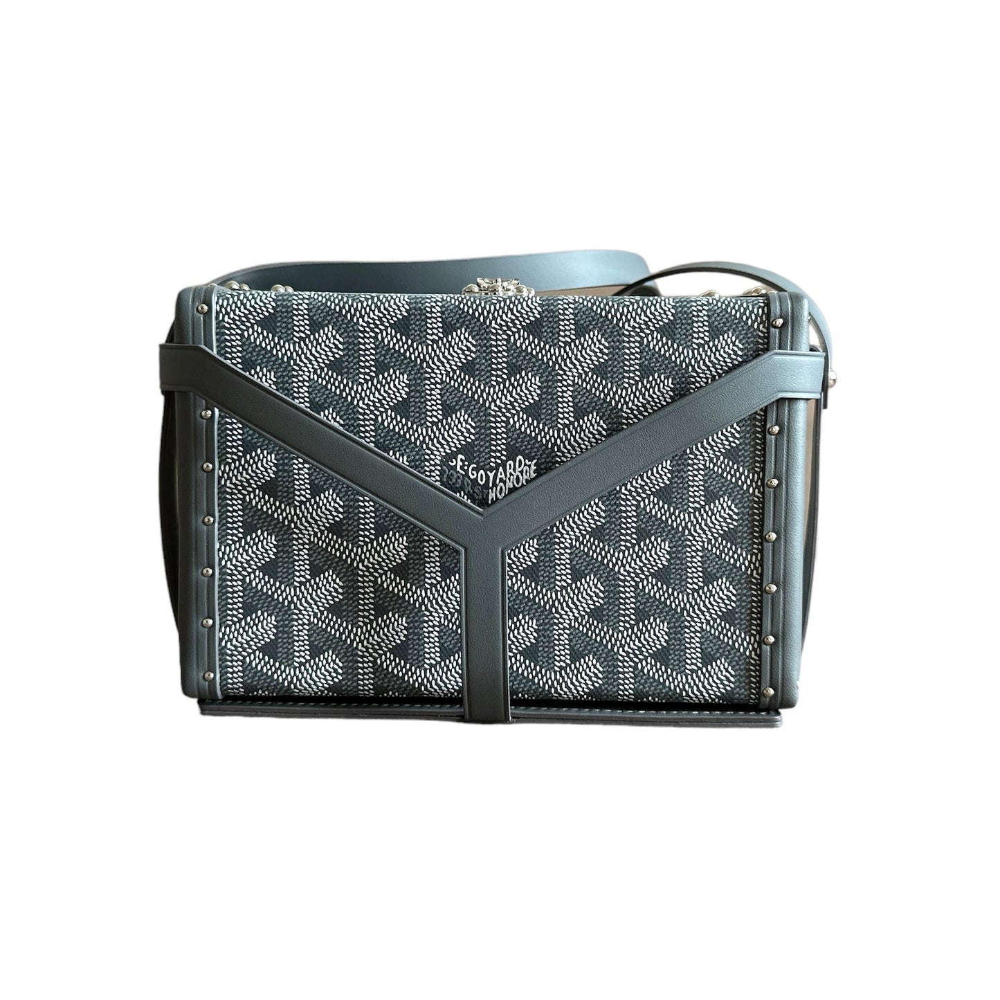 Goyard Minaudiere Trunk - Grey (NWT)