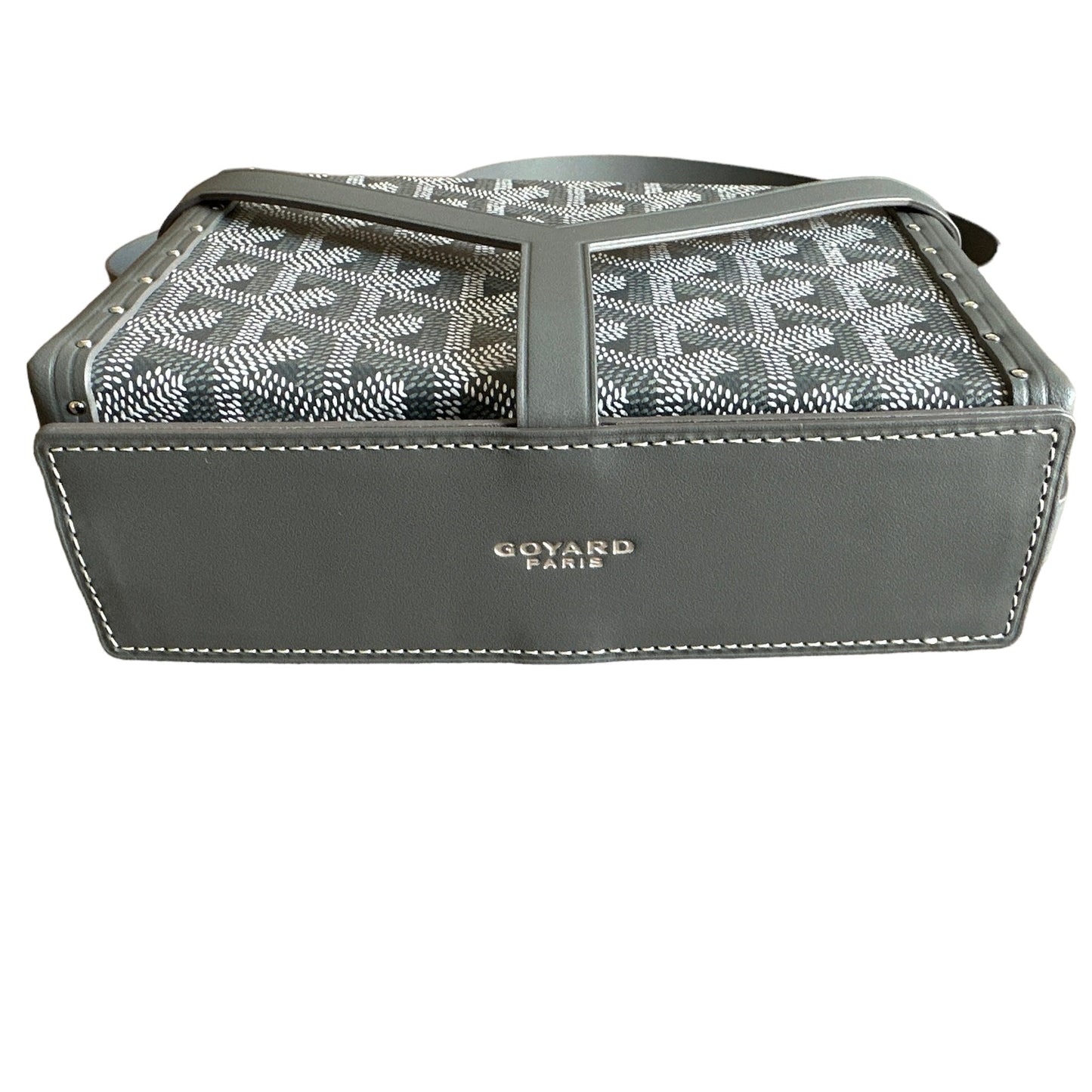 Goyard Minaudiere Trunk - Grey (NWT)