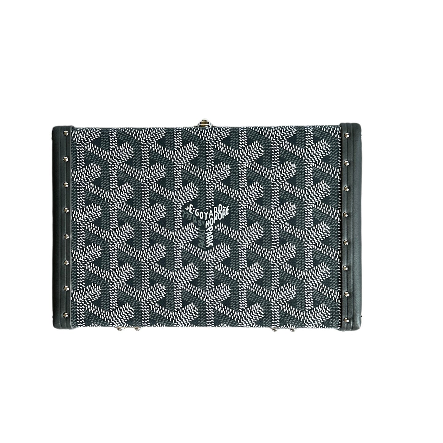 Goyard Minaudiere Trunk - Grey (NWT)