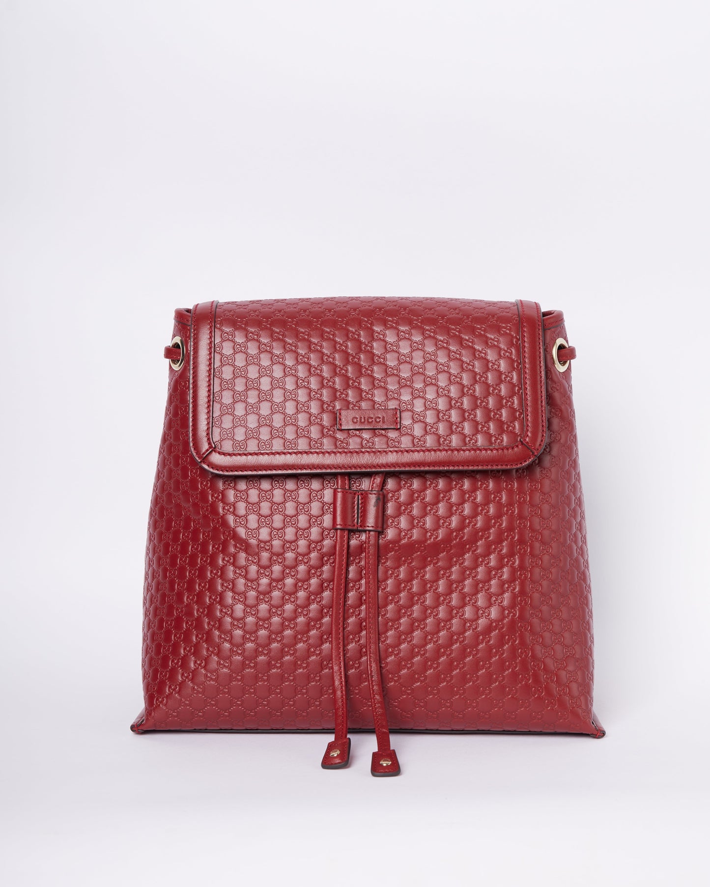 Gucci Lou Leather Backpack
