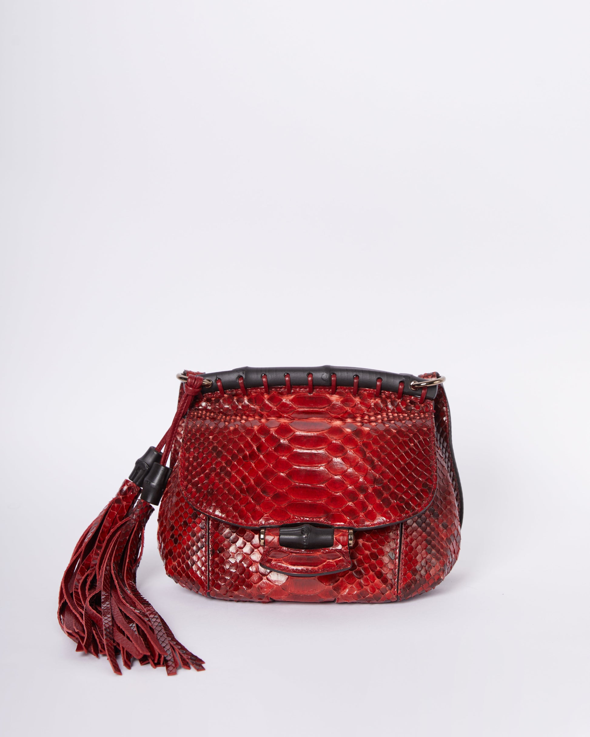 Gucci Lou Leather Shoulder Bag