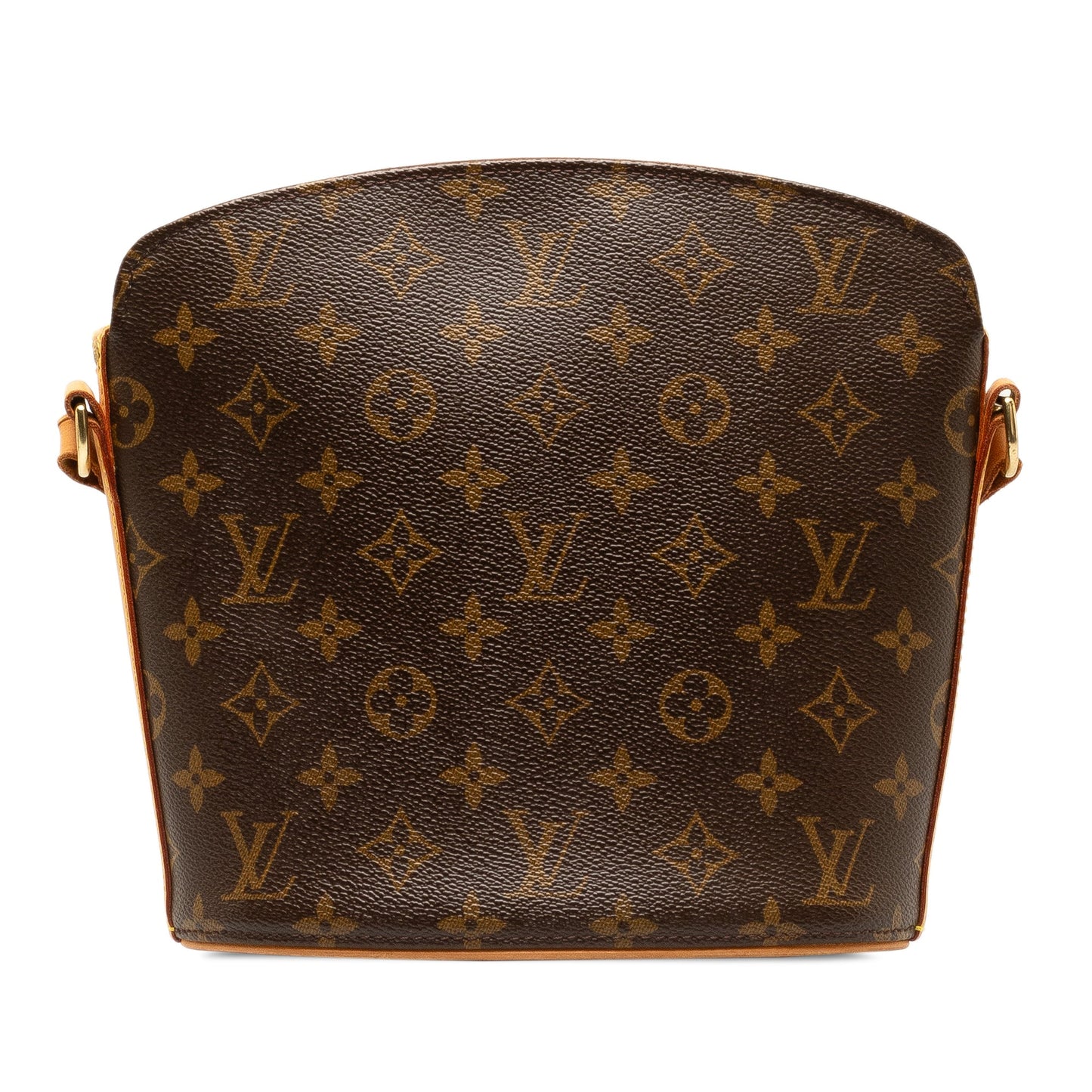 Brown Louis Vuitton Monogram Drouot Crossbody Bag