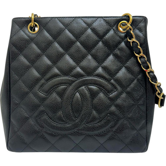 Chanel PST Caviar Tote Bag