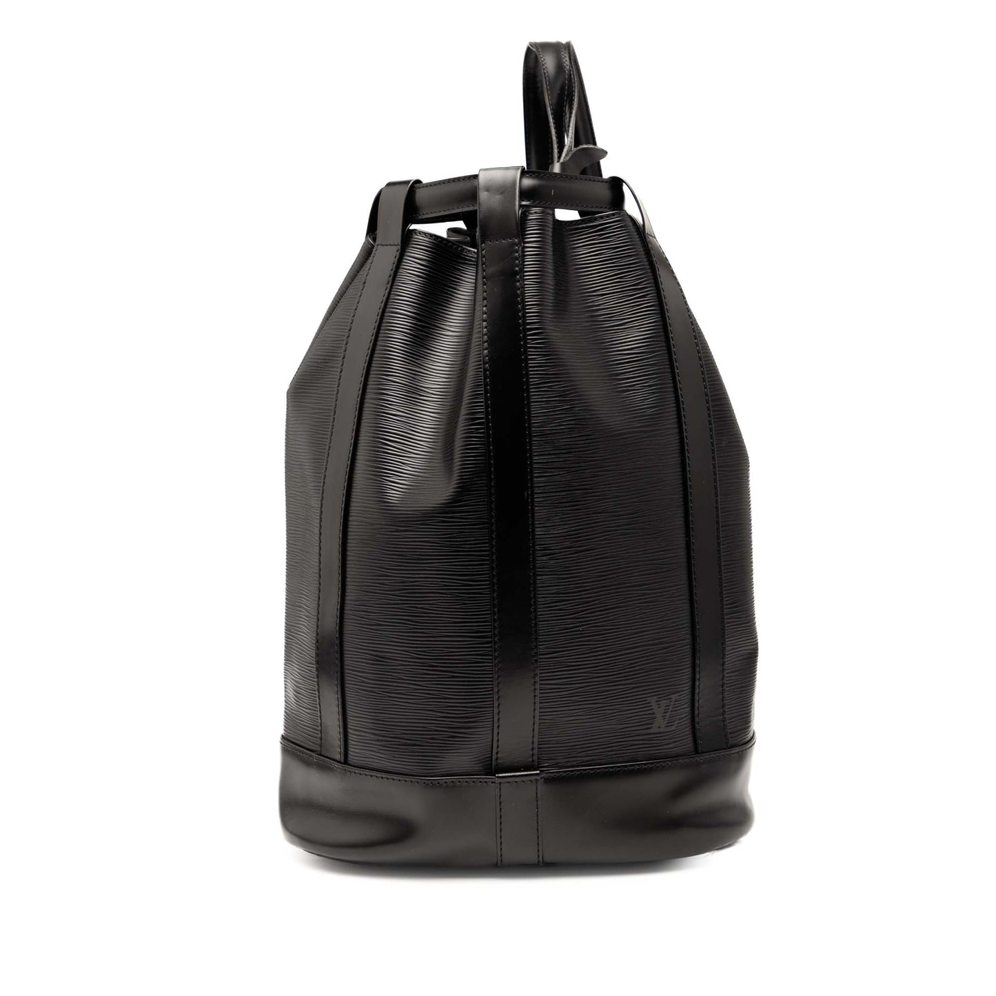 Black Louis Vuitton Epi Randonnee PM Backpack