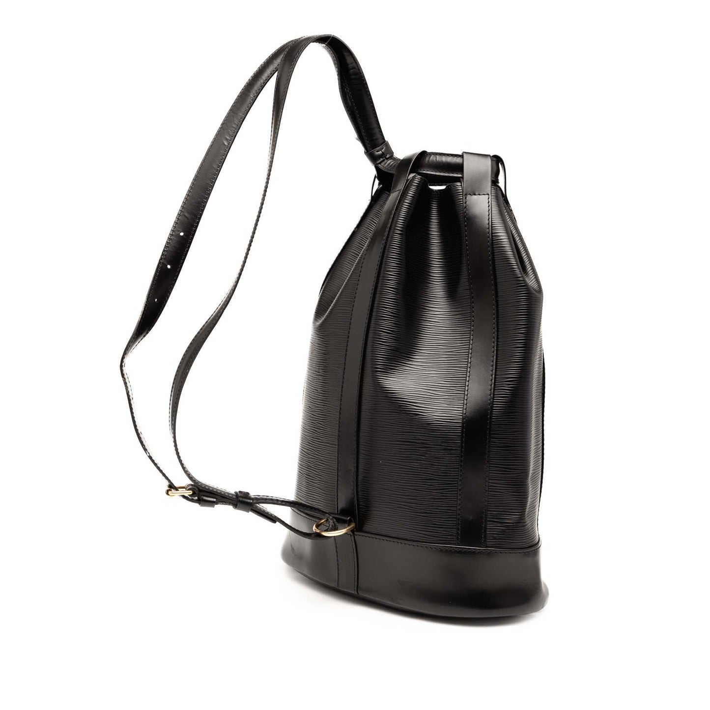 Black Louis Vuitton Epi Randonnee PM Backpack