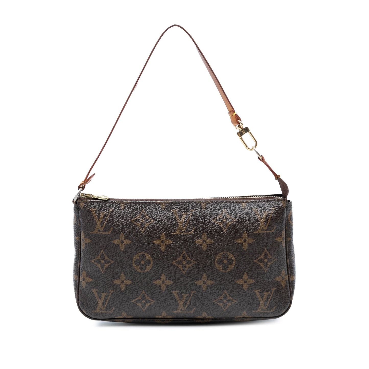 Brown Louis Vuitton Monogram Pochette Accessoires Shoulder Bag