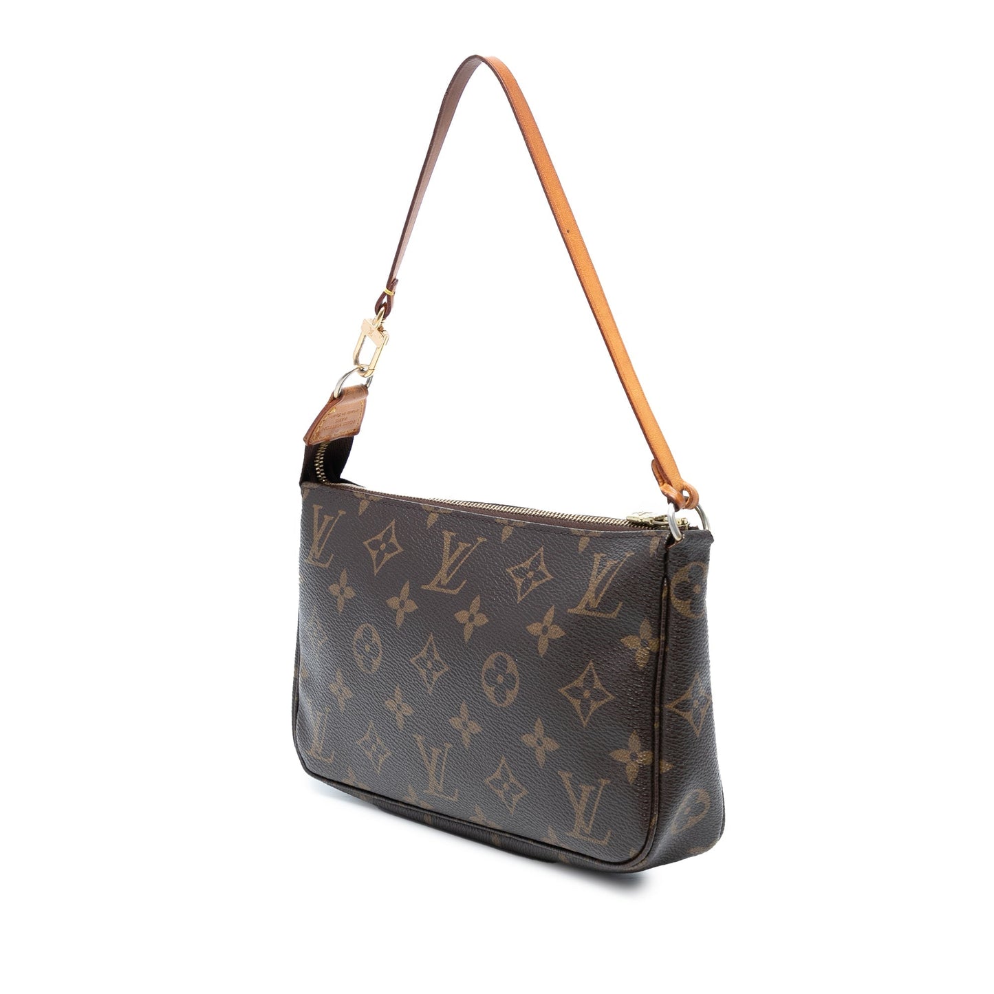 Brown Louis Vuitton Monogram Pochette Accessoires Shoulder Bag