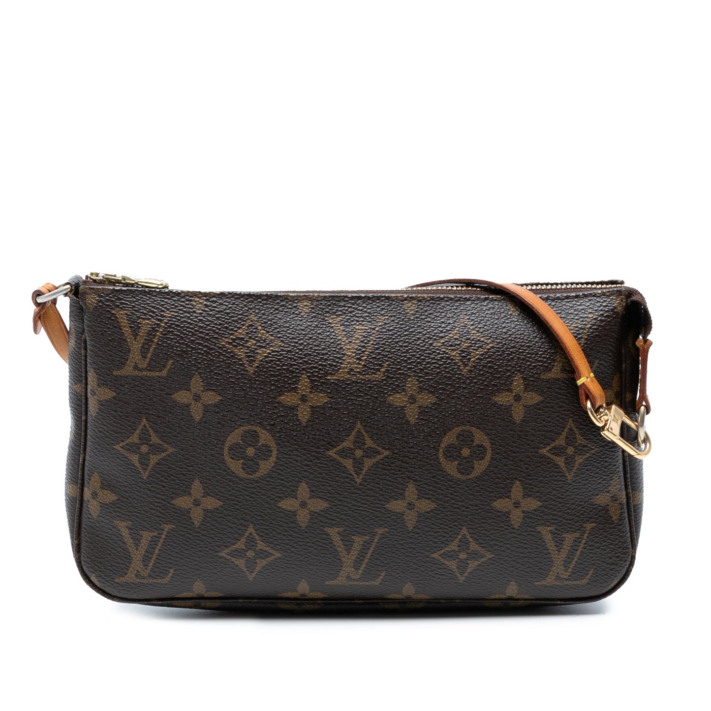 Brown Louis Vuitton Monogram Pochette Accessoires Shoulder Bag