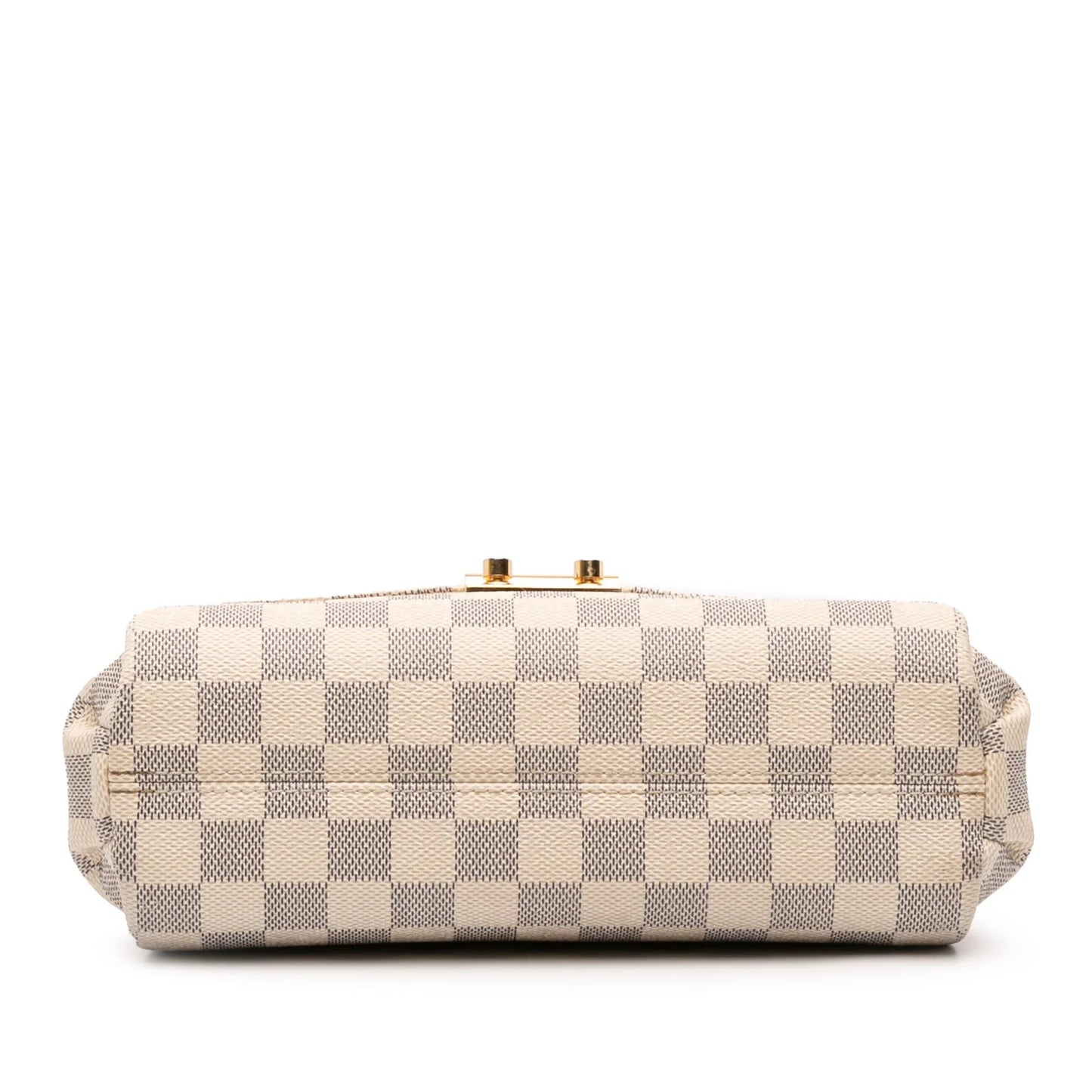 White Louis Vuitton Damier Azur Croisette Satchel