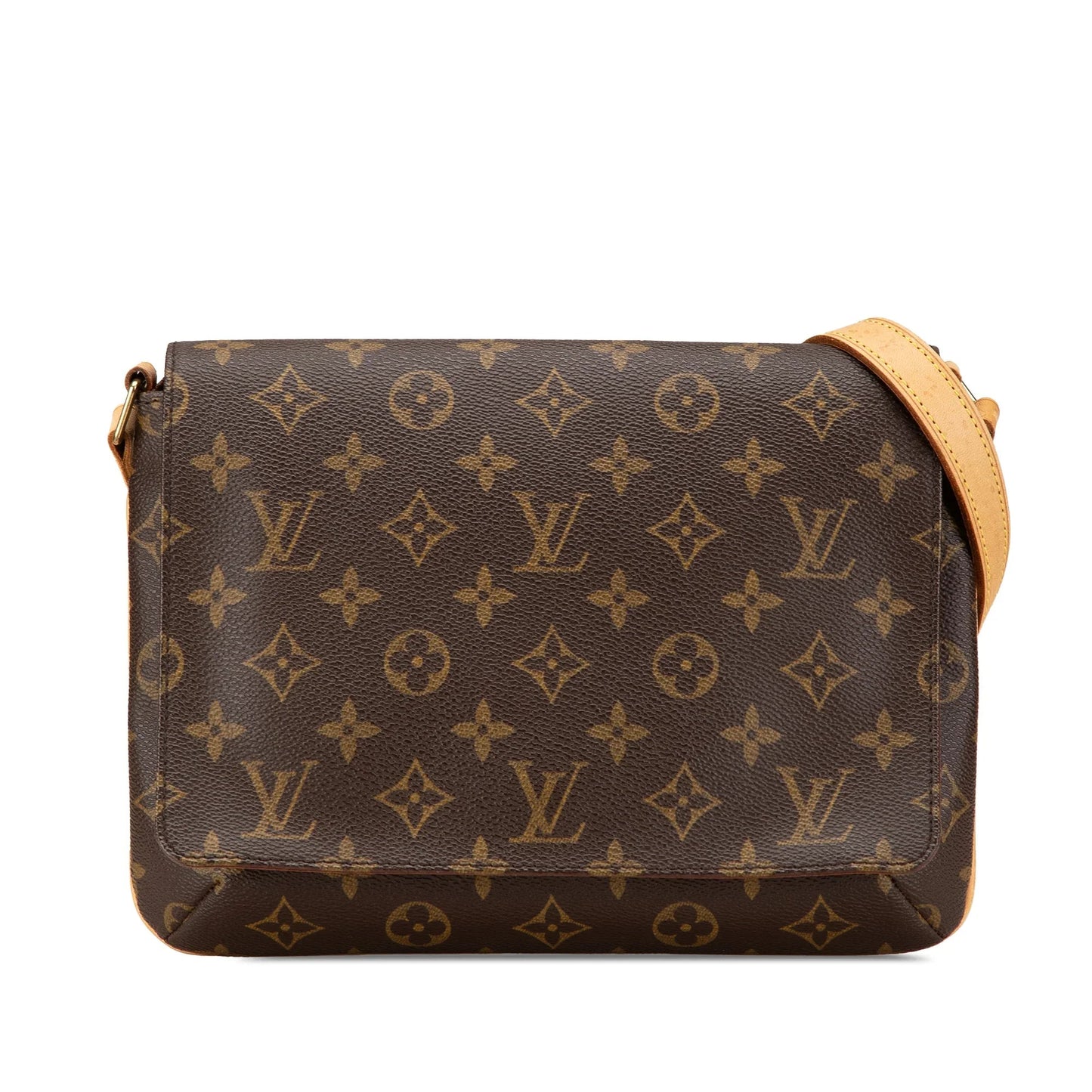 Brown Louis Vuitton Monogram Mtte Tango Short Strap Shoulder Bag