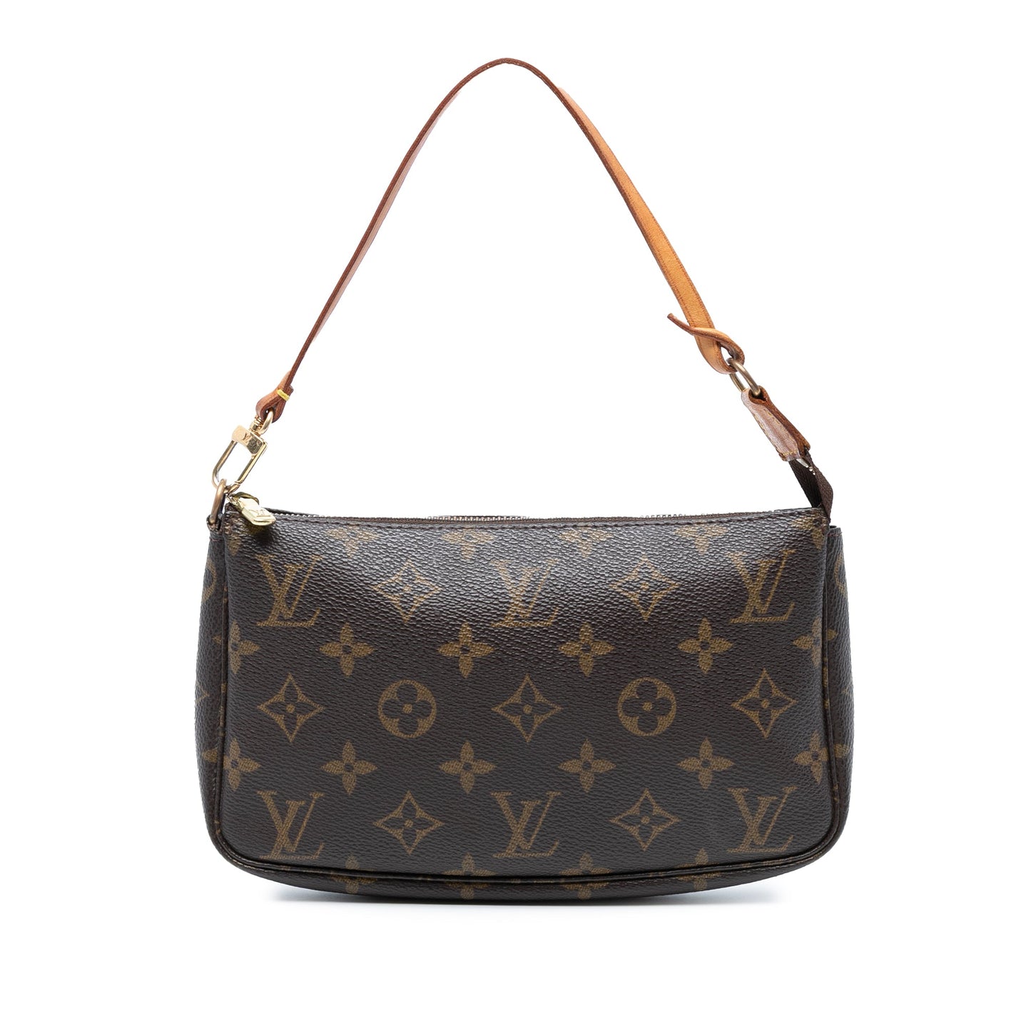 Brown Louis Vuitton Monogram Pochette Accessoires Shoulder Bag