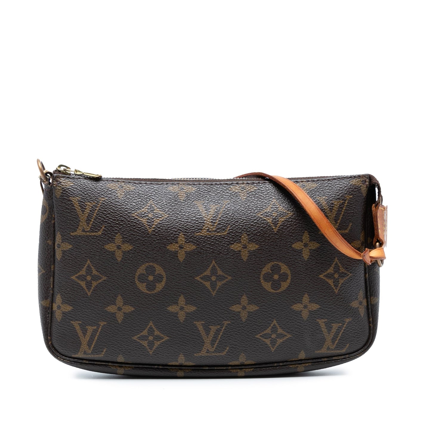 Brown Louis Vuitton Monogram Pochette Accessoires Shoulder Bag