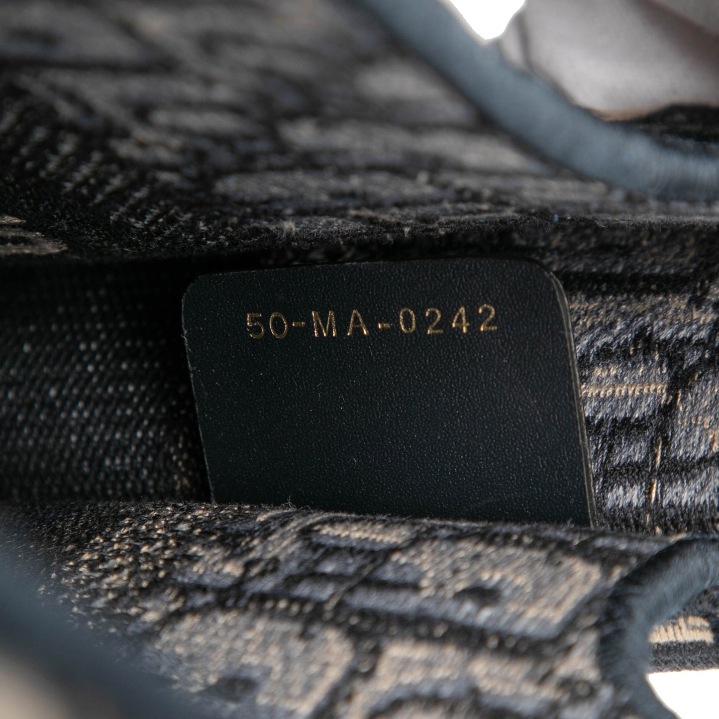 Blue Dior Mini Oblique Canvas Book Tote Handbag