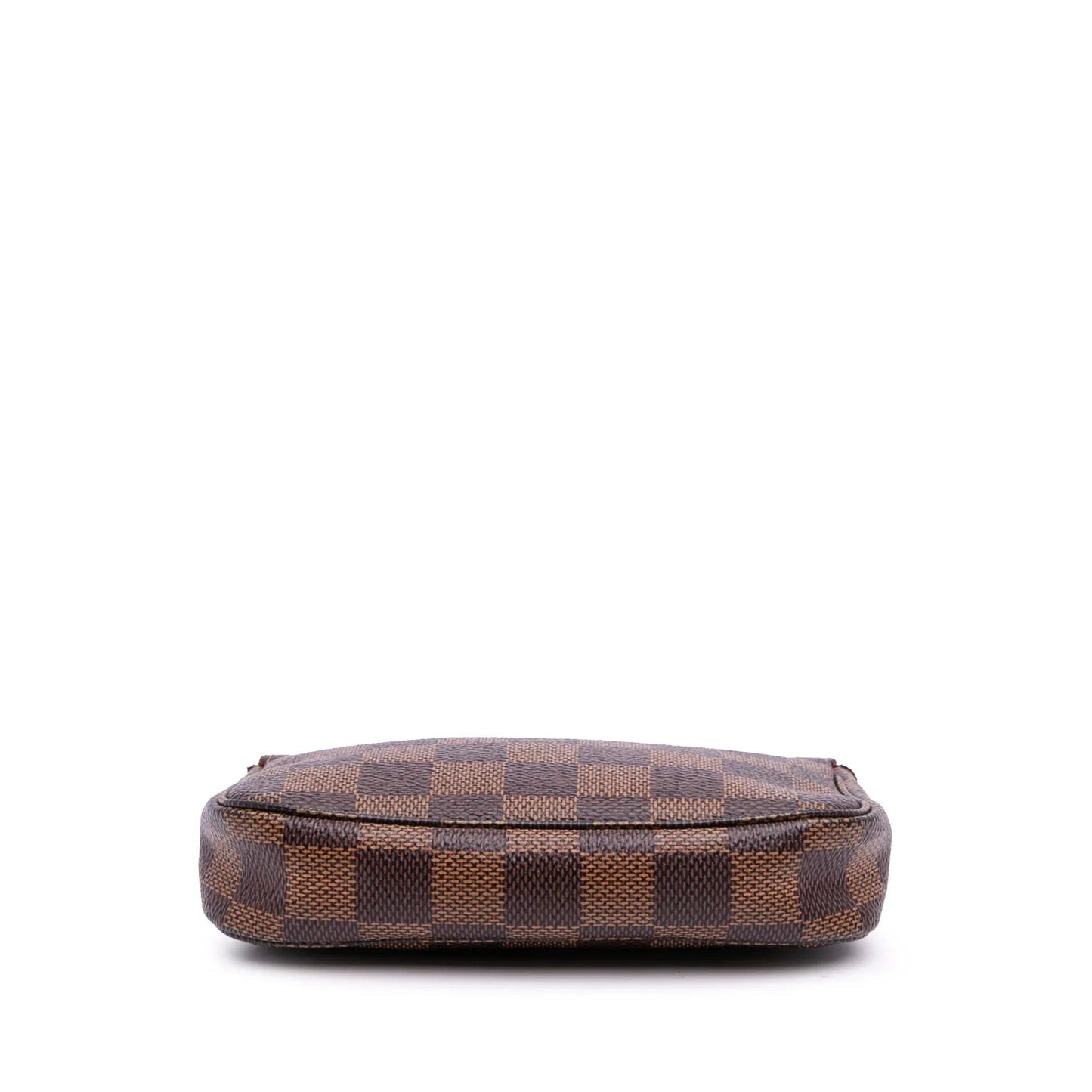 Brown Louis Vuitton Damier Ebene Mini Pochette Accessoires Handbag