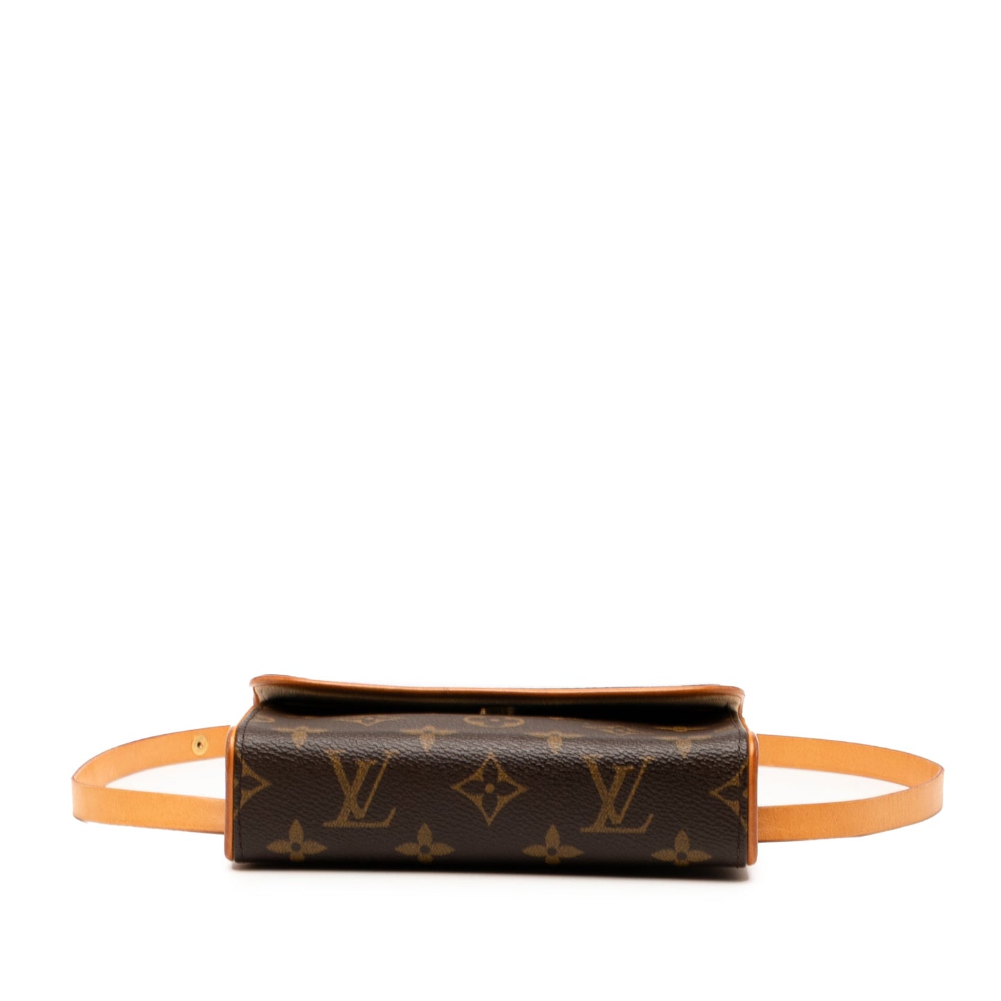 Brown Louis Vuitton Monogram Pochette Florentine Belt Bag