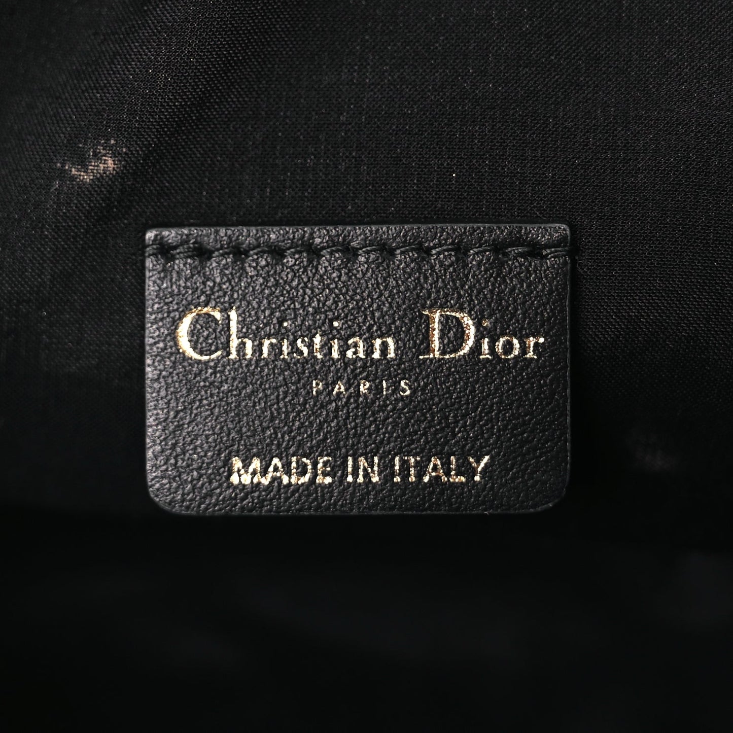 Christian Dior Embroidered Beaded Dream Bucket Bag  Black