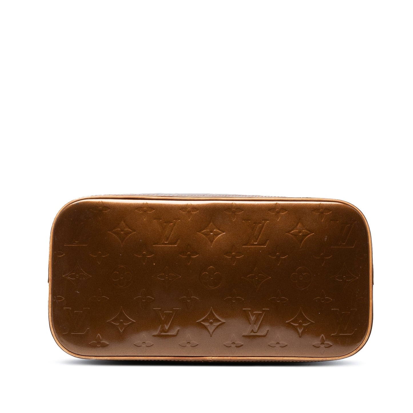 Brown Louis Vuitton Monogram Vernis Houston Tote Bag