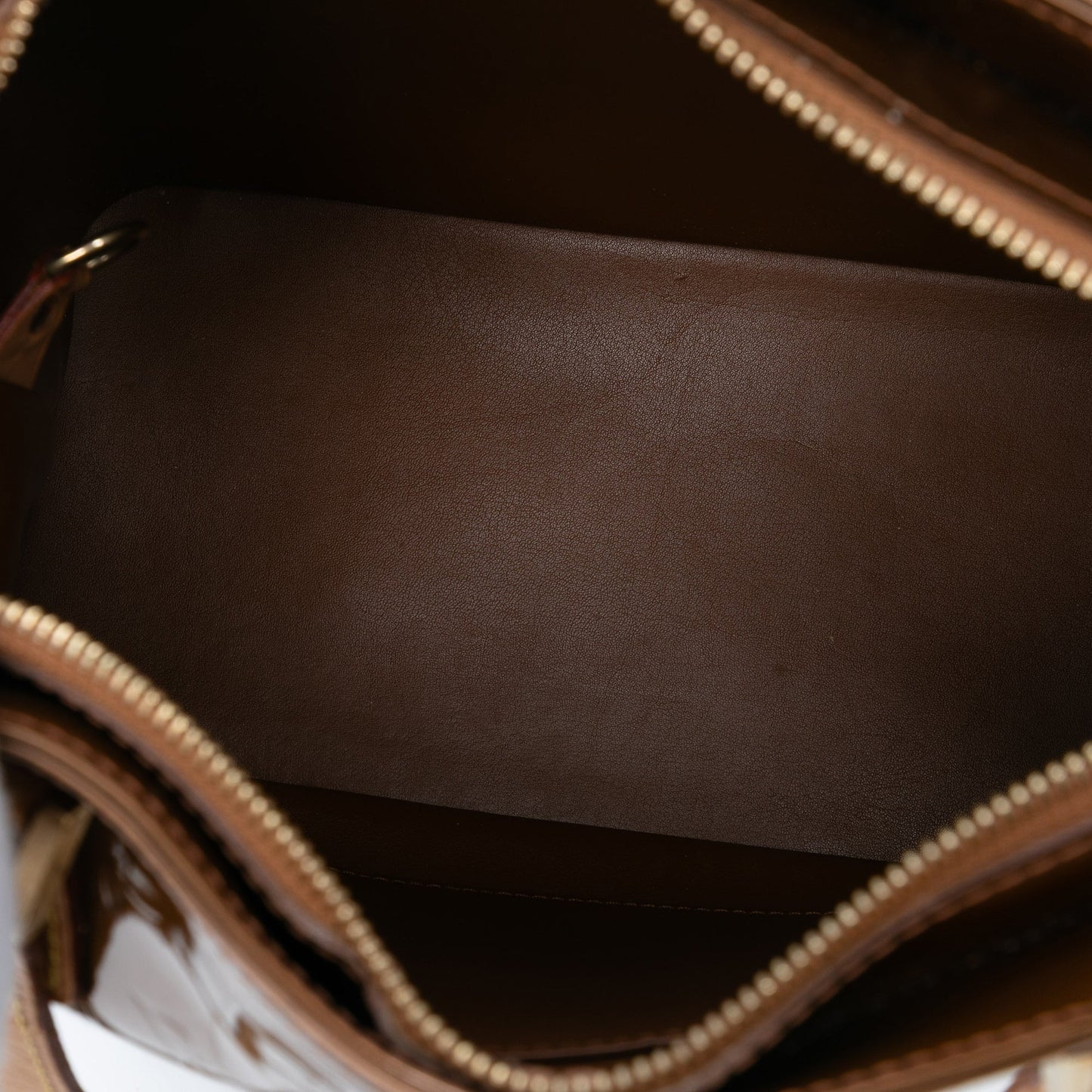 Brown Louis Vuitton Monogram Vernis Houston Tote Bag