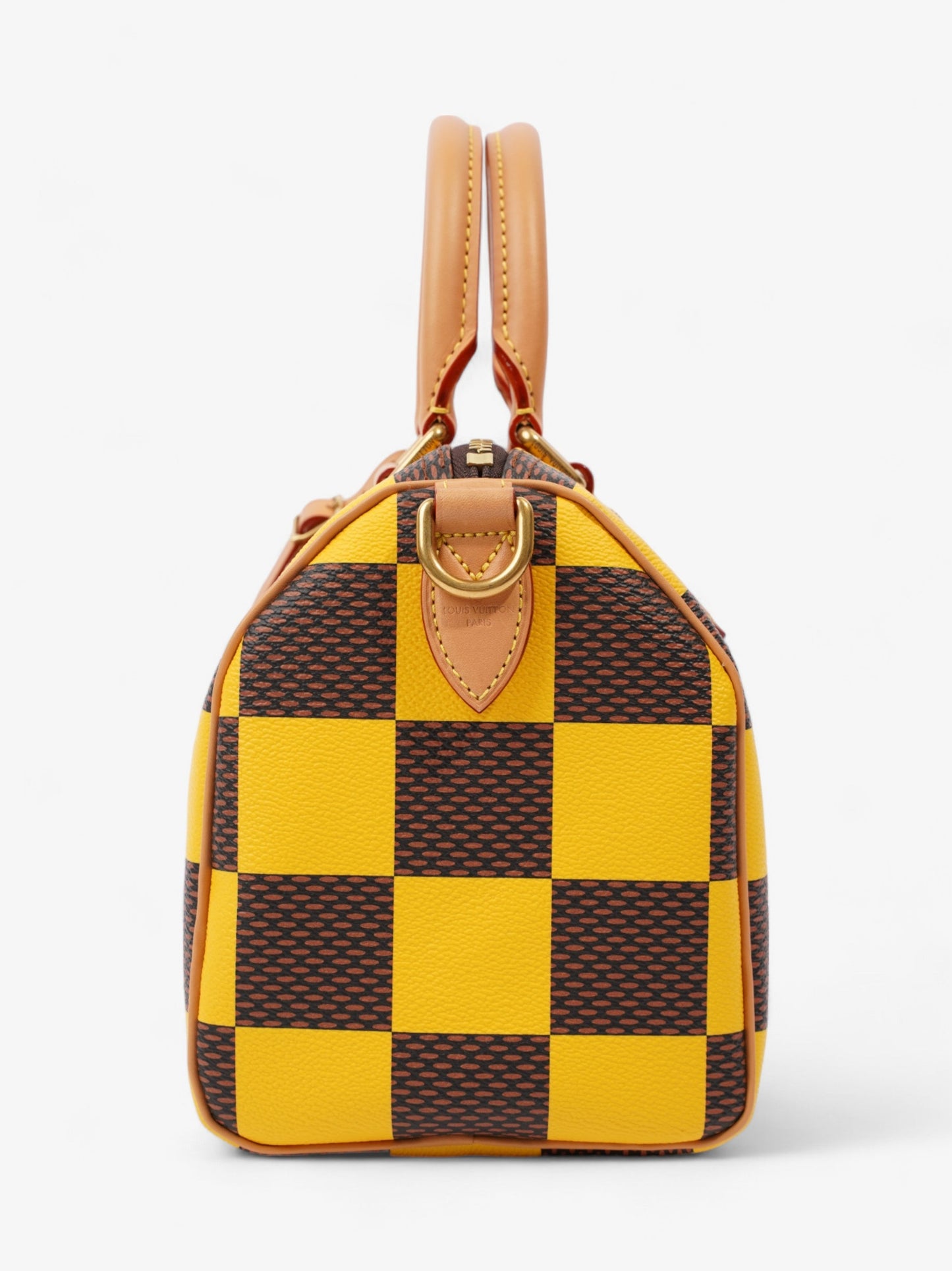 Louis Vuitton Speedy Bandoulière Damier Pop / Yellow Coated Canvas 25