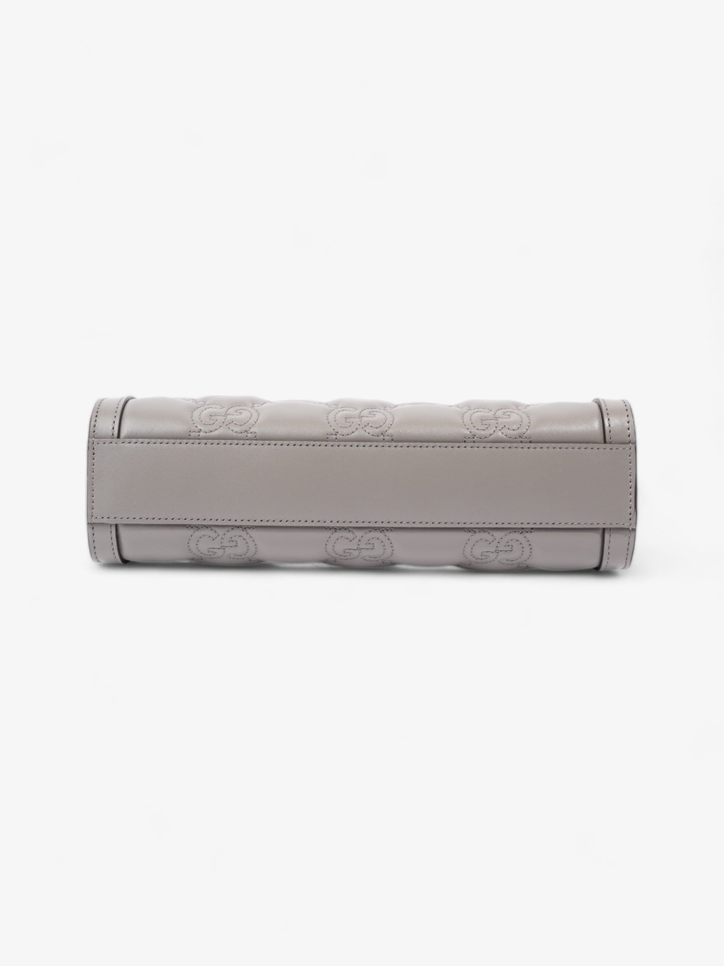Gucci GG Matelass? Grey Matelasse Leather Small