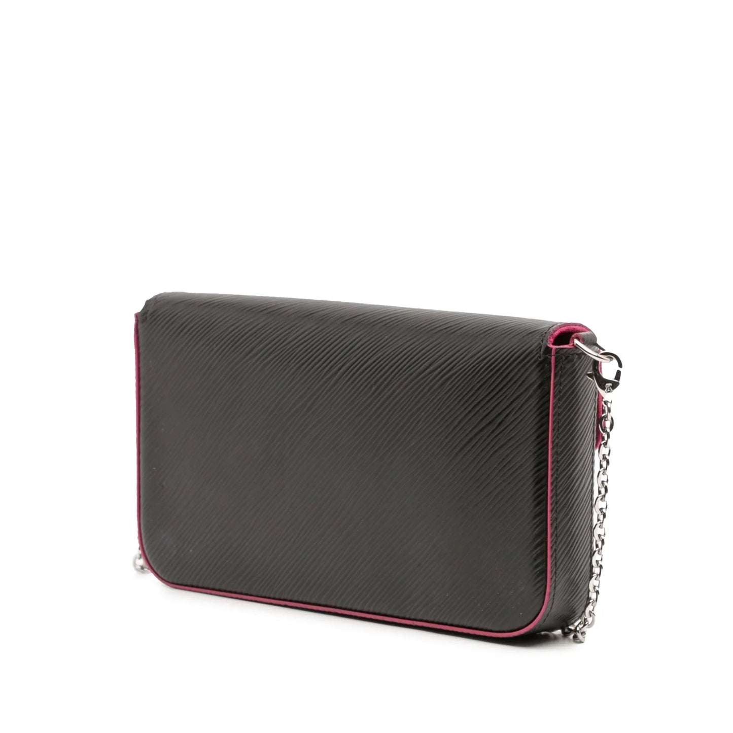 Black Louis Vuitton Epi Pochette Felicie Crossbody Bag