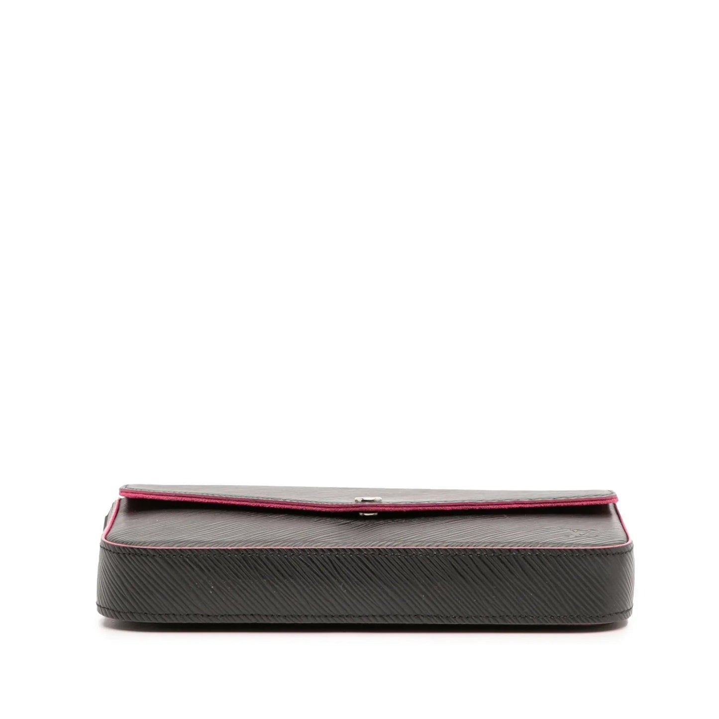 Black Louis Vuitton Epi Pochette Felicie Crossbody Bag