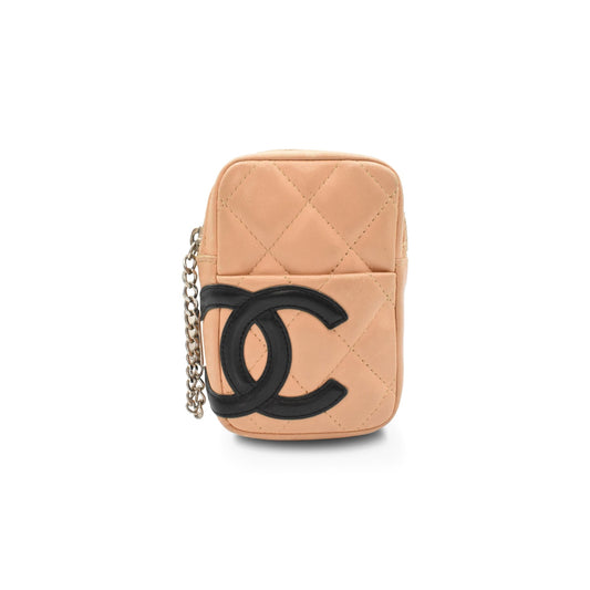 Chanel Zip Pouch Clutch