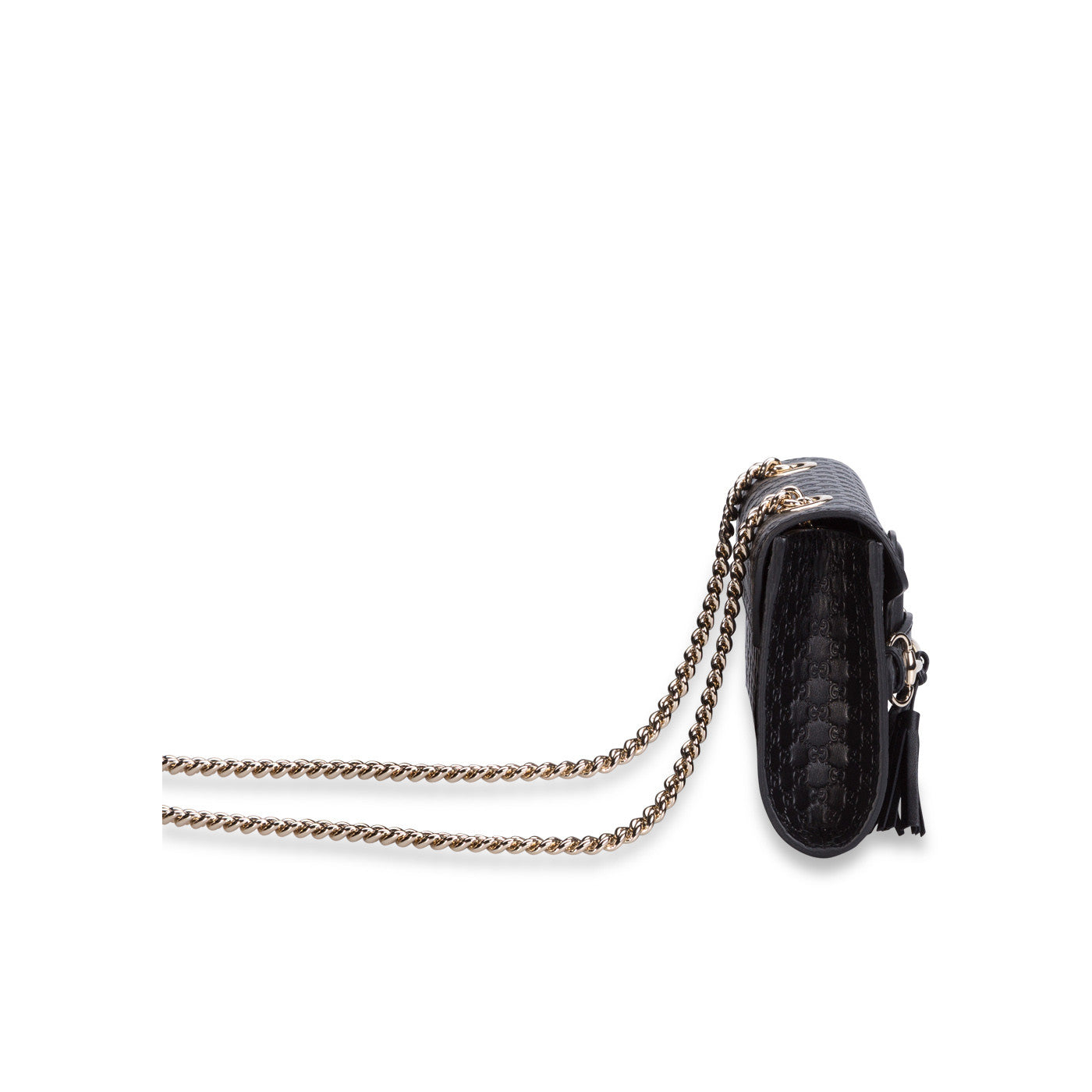 Gucci Monogram Chain Leather Shoulder Bag
