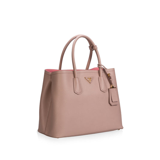 Prada Saffiano Cuir Double Bag