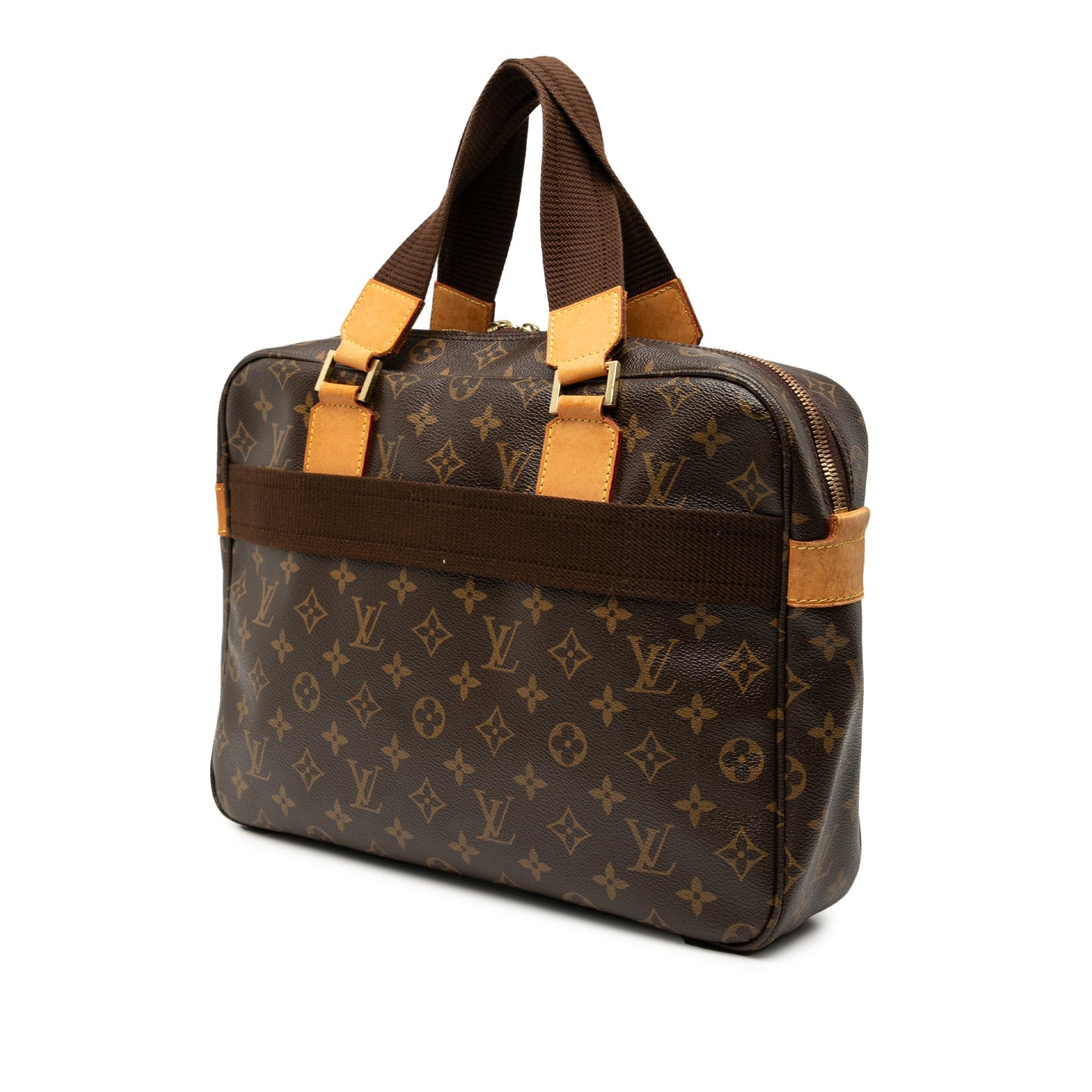 Brown Louis Vuitton Monogram Sac Bosphore Business Bag