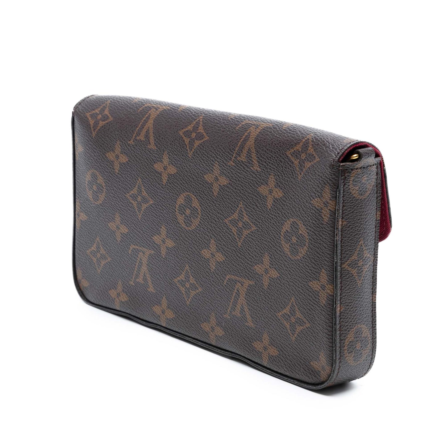 Brown Louis Vuitton Monogram Pochette Felicie Crossbody Bag