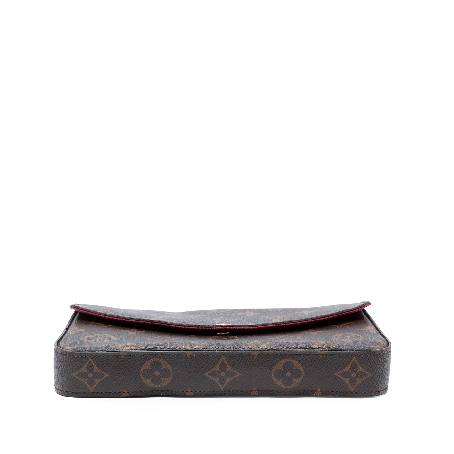 Brown Louis Vuitton Monogram Pochette Felicie Crossbody Bag