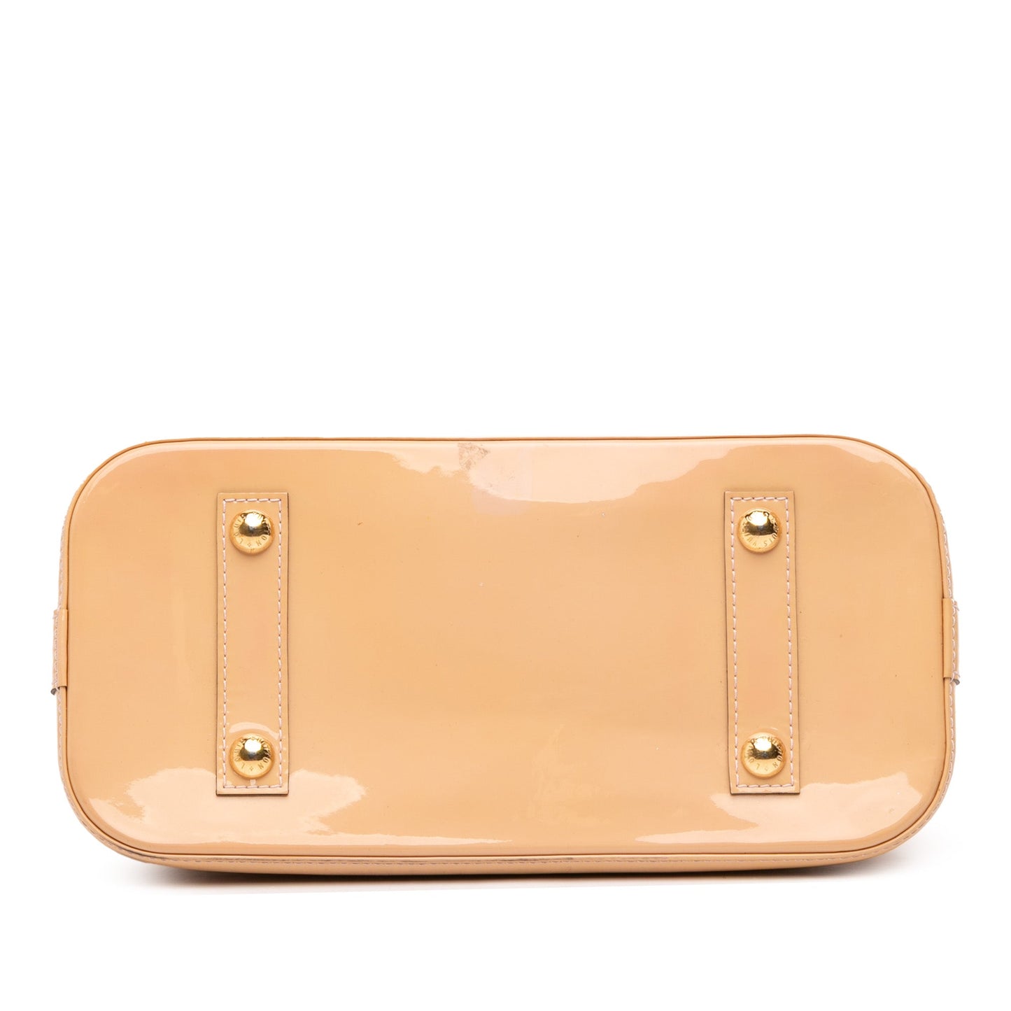 Brown Louis Vuitton Monogram Vernis Alma PM Handbag