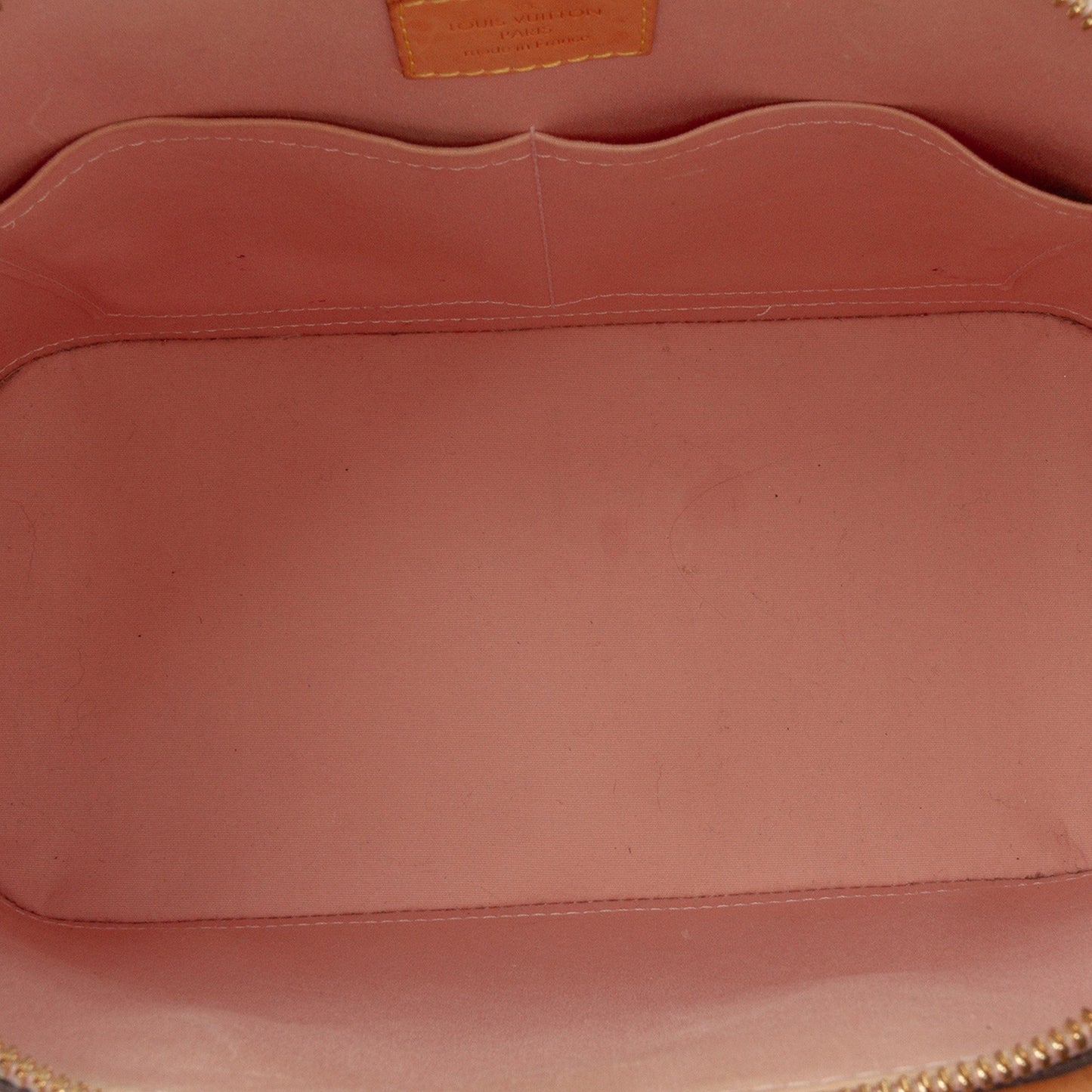 Brown Louis Vuitton Monogram Vernis Alma PM Handbag
