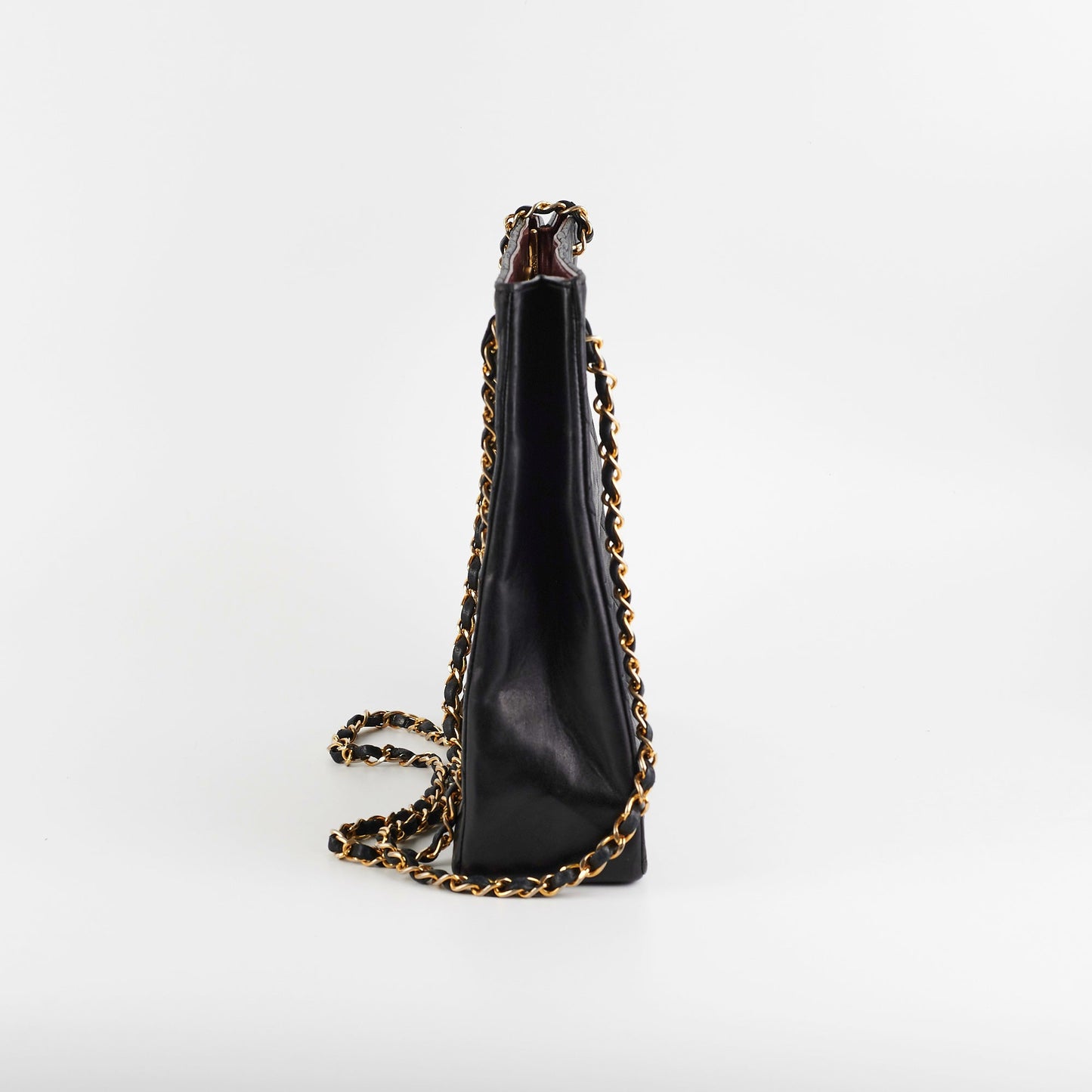 Chanel  CC Locket Chain Tote Bag Black