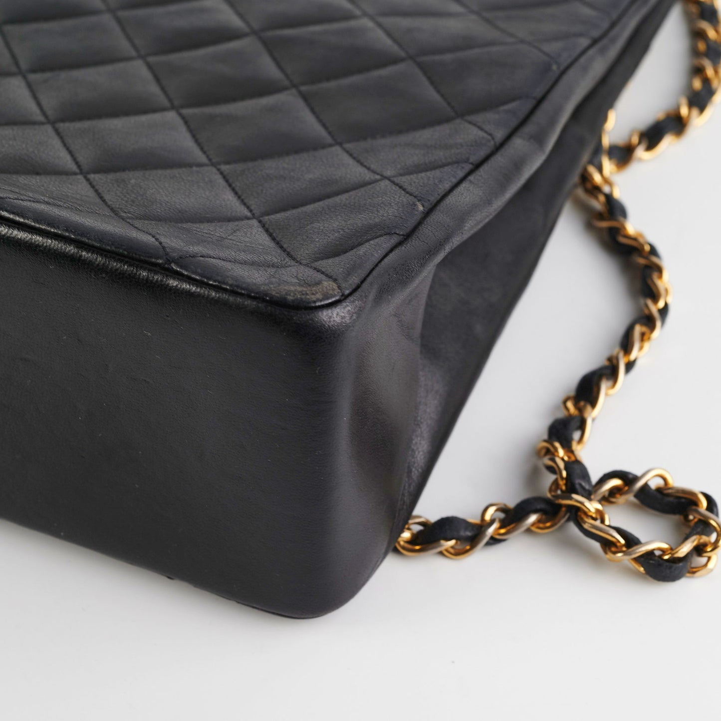 Chanel  CC Locket Chain Tote Bag Black