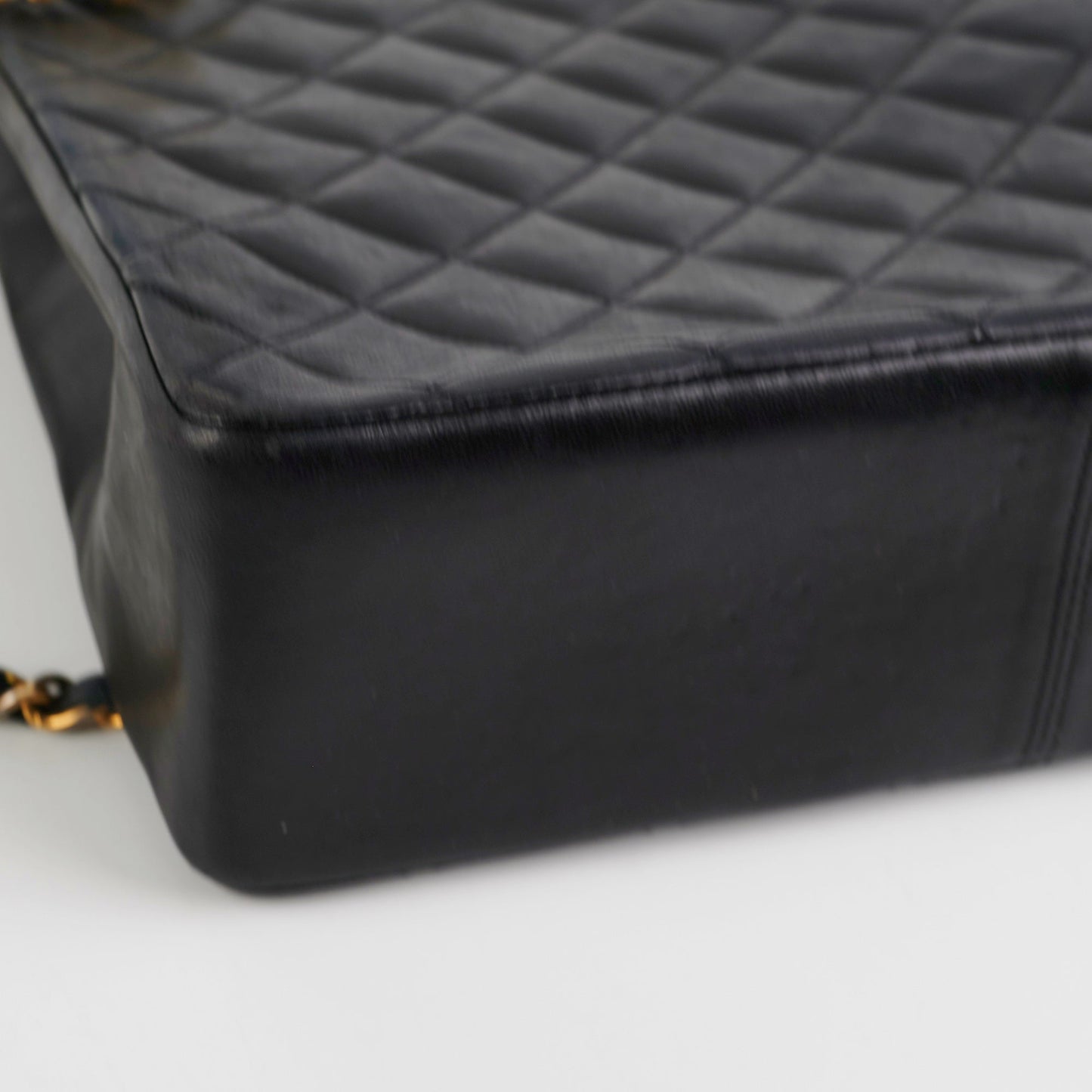 Chanel  CC Locket Chain Tote Bag Black