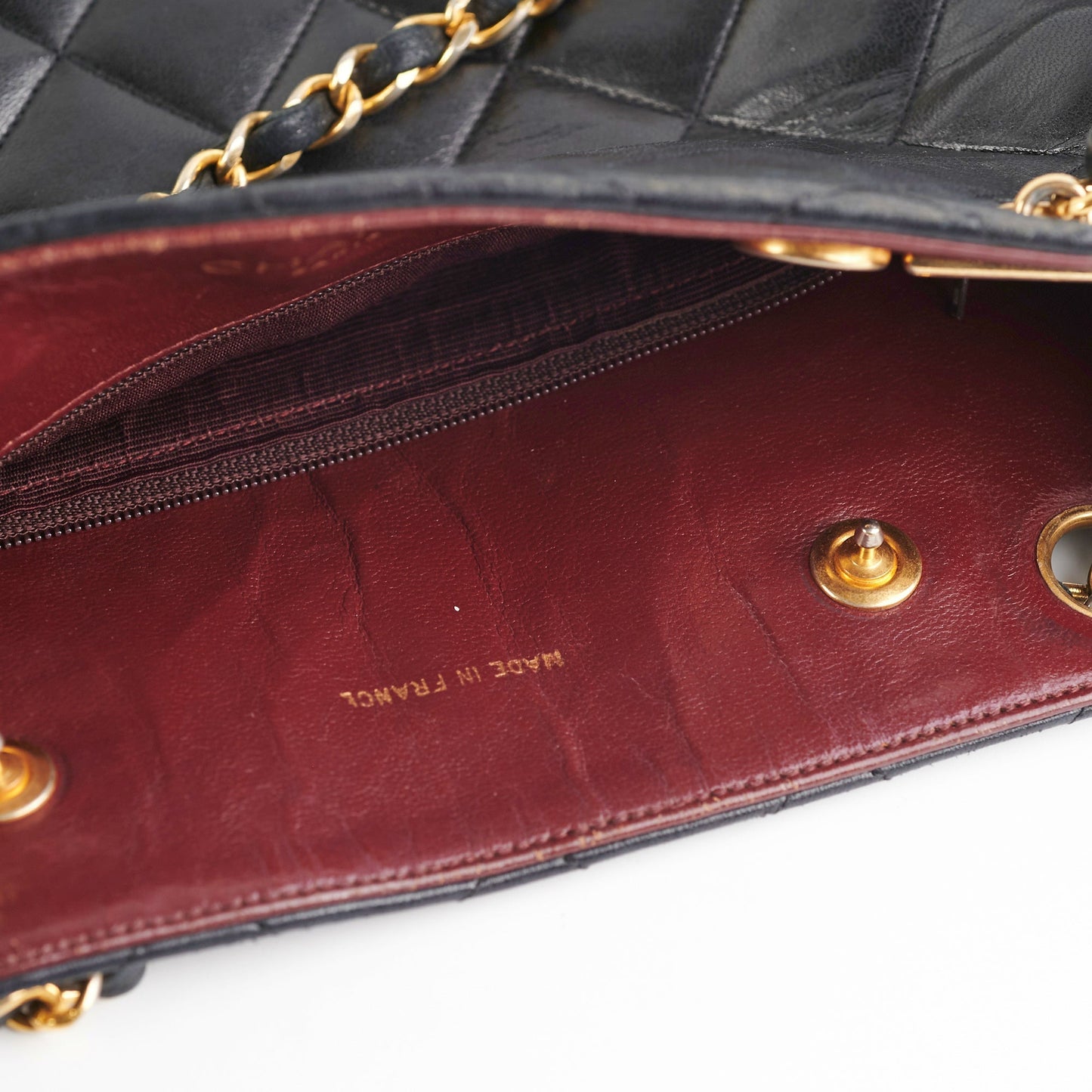 Chanel  CC Locket Chain Tote Bag Black