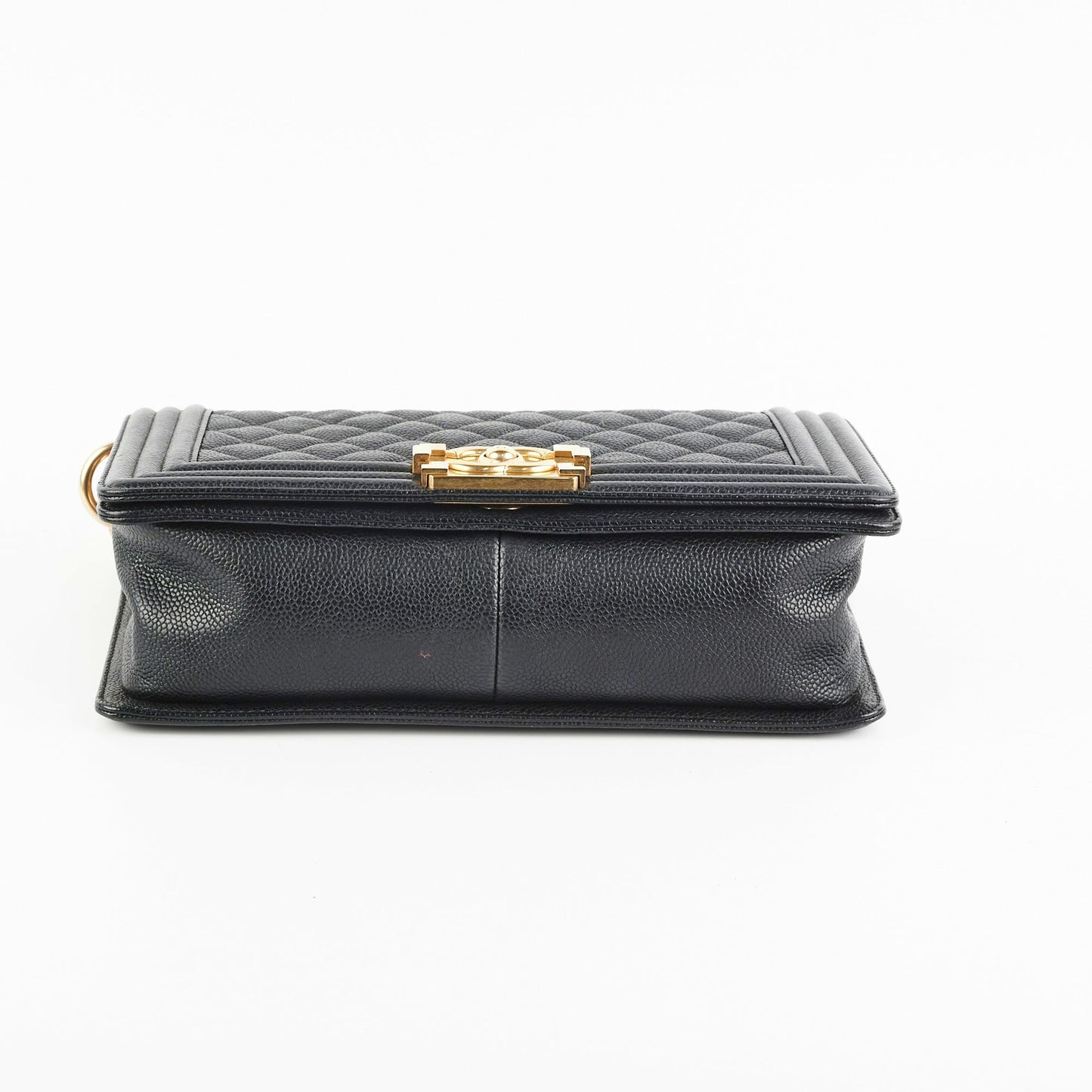 Chanel Caviar Old Medium Boy Black