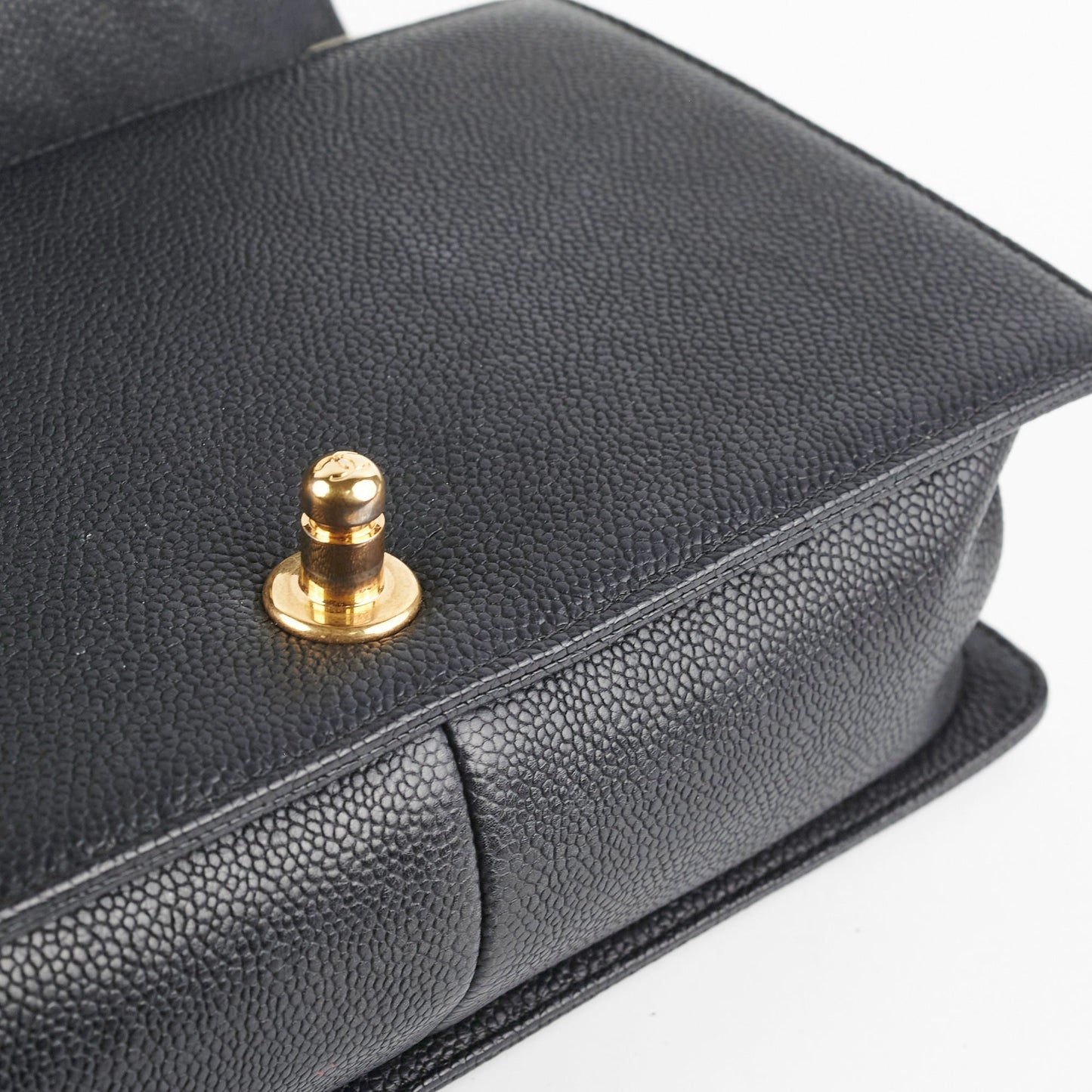 Chanel Caviar Old Medium Boy Black