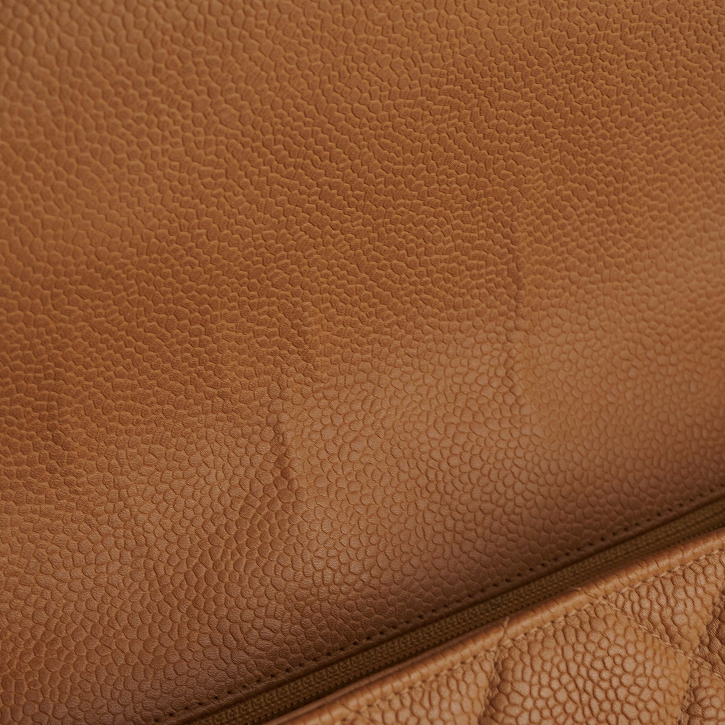 Chanel  Square Caviar Beige Bag