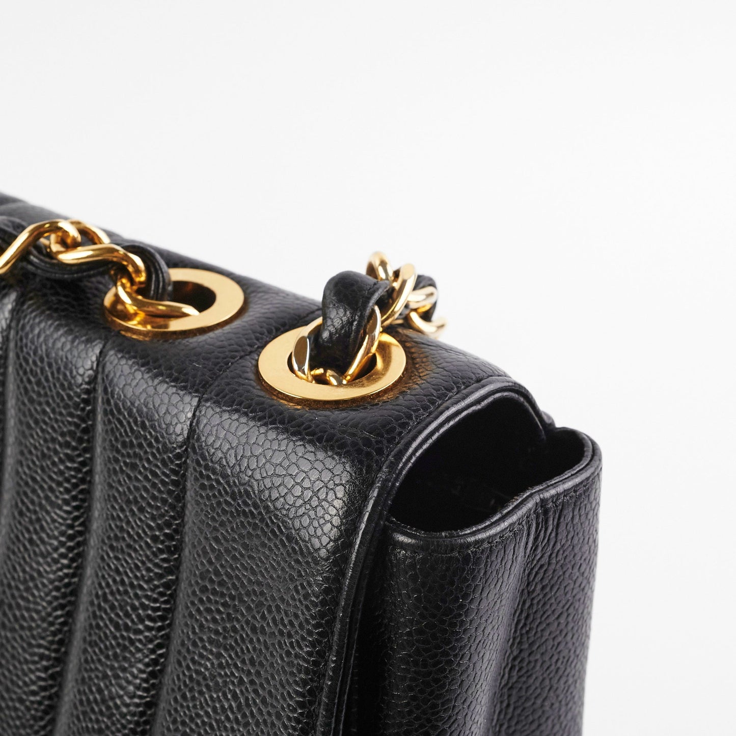 ITEM 33 - Chanel  Caviar Jumbo Black