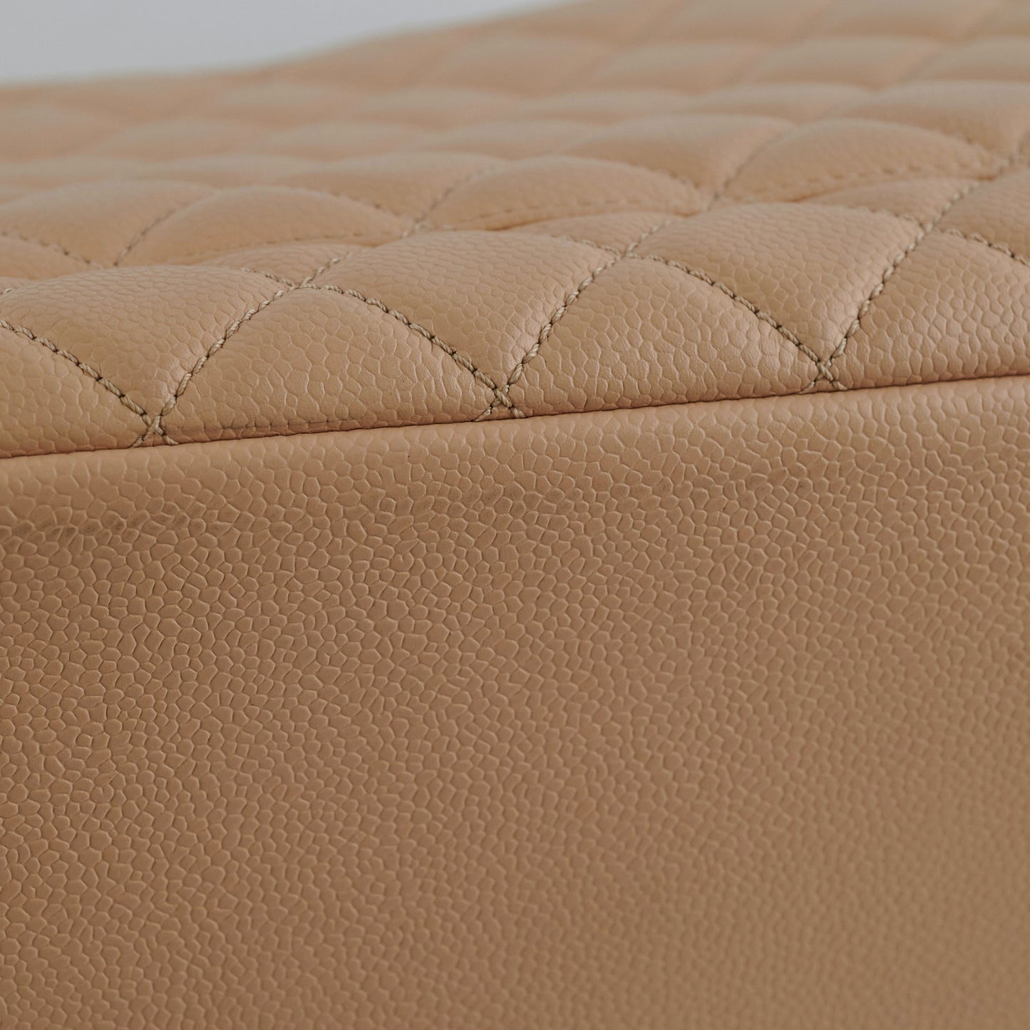 Chanel Grand Shopping Tote (GST) Beige Clair Caviar