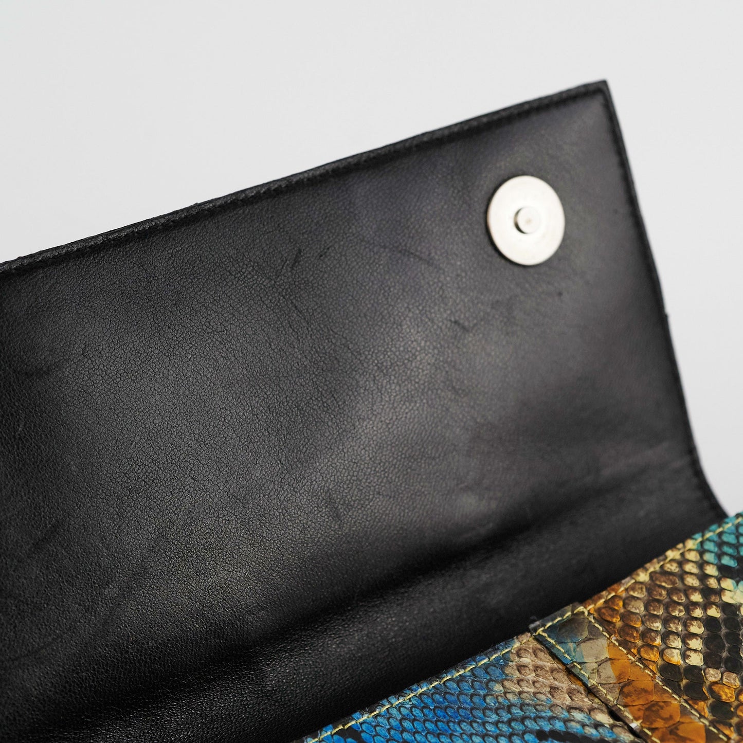 Chanel Multicolour Python Handstasche