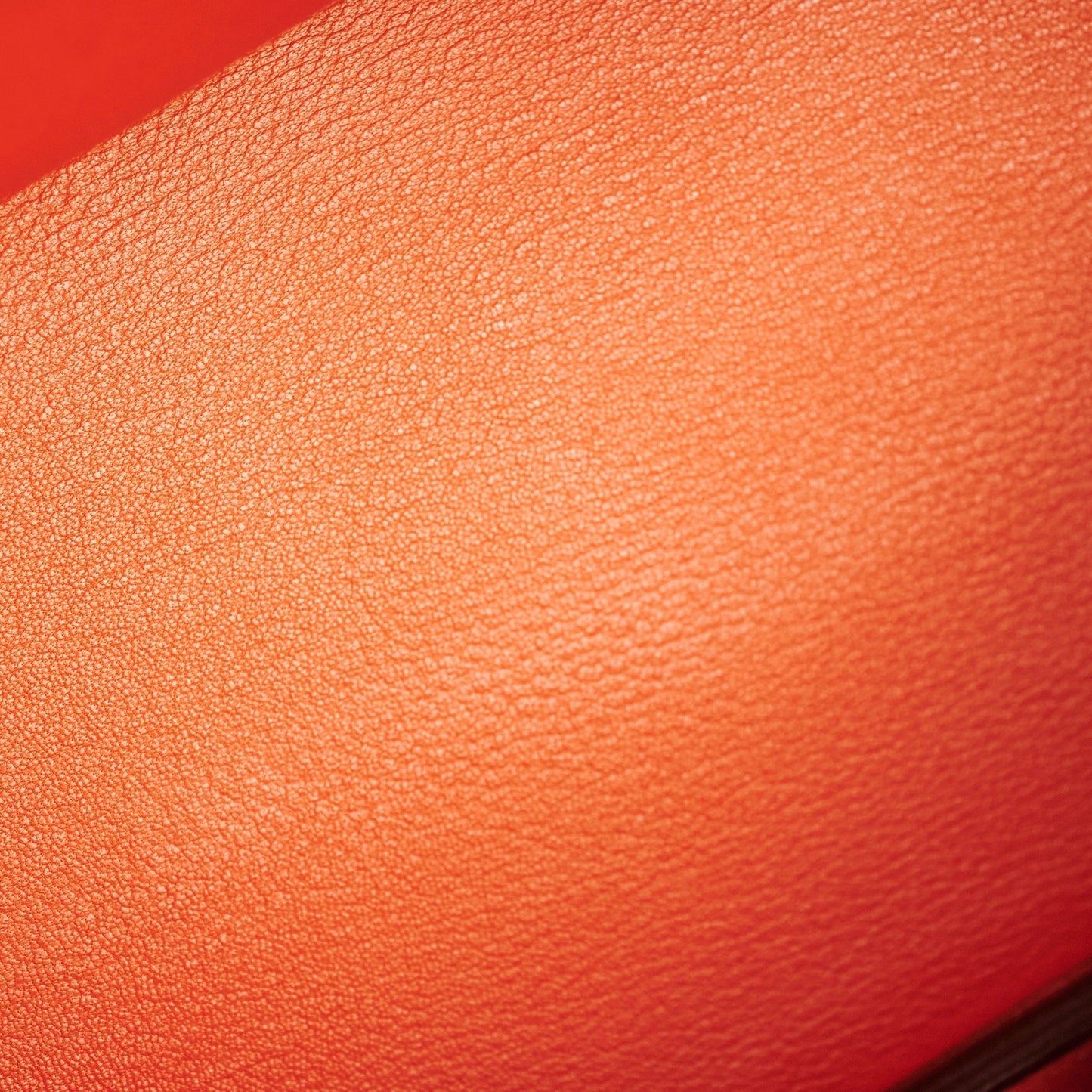Hermes Birkin 35 Clemence Orange O Square Stamp