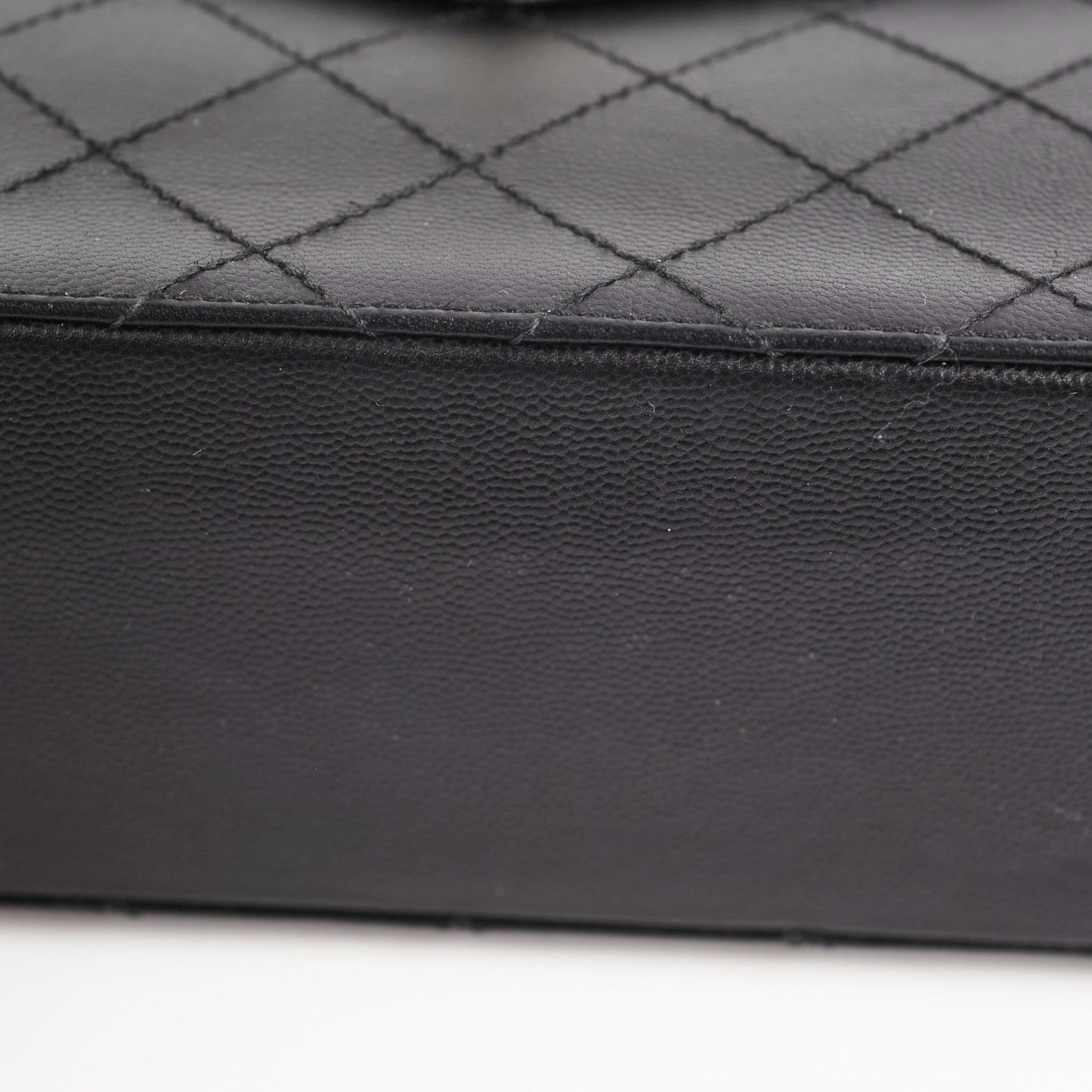 ITEM 31 - Chanel  Square Black Top Handle Bag