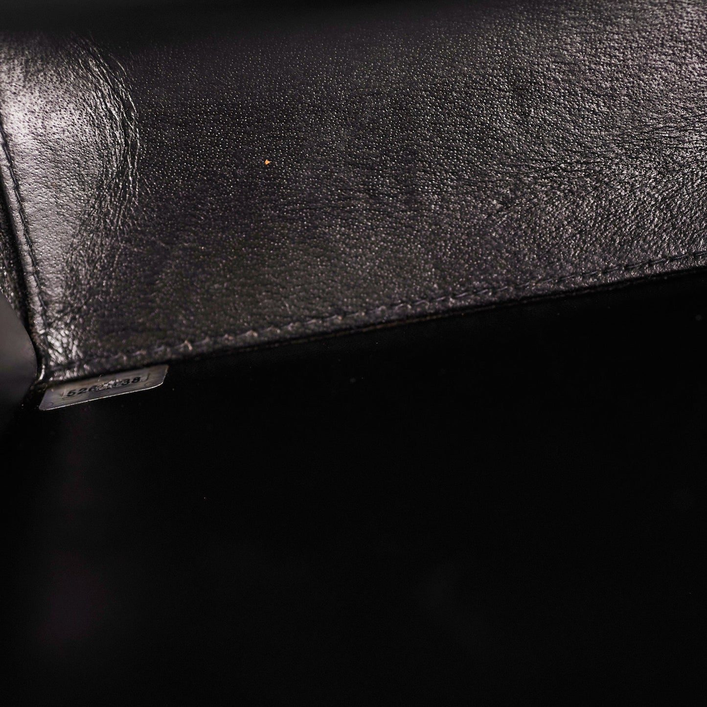 ITEM 31 - Chanel  Square Black Top Handle Bag
